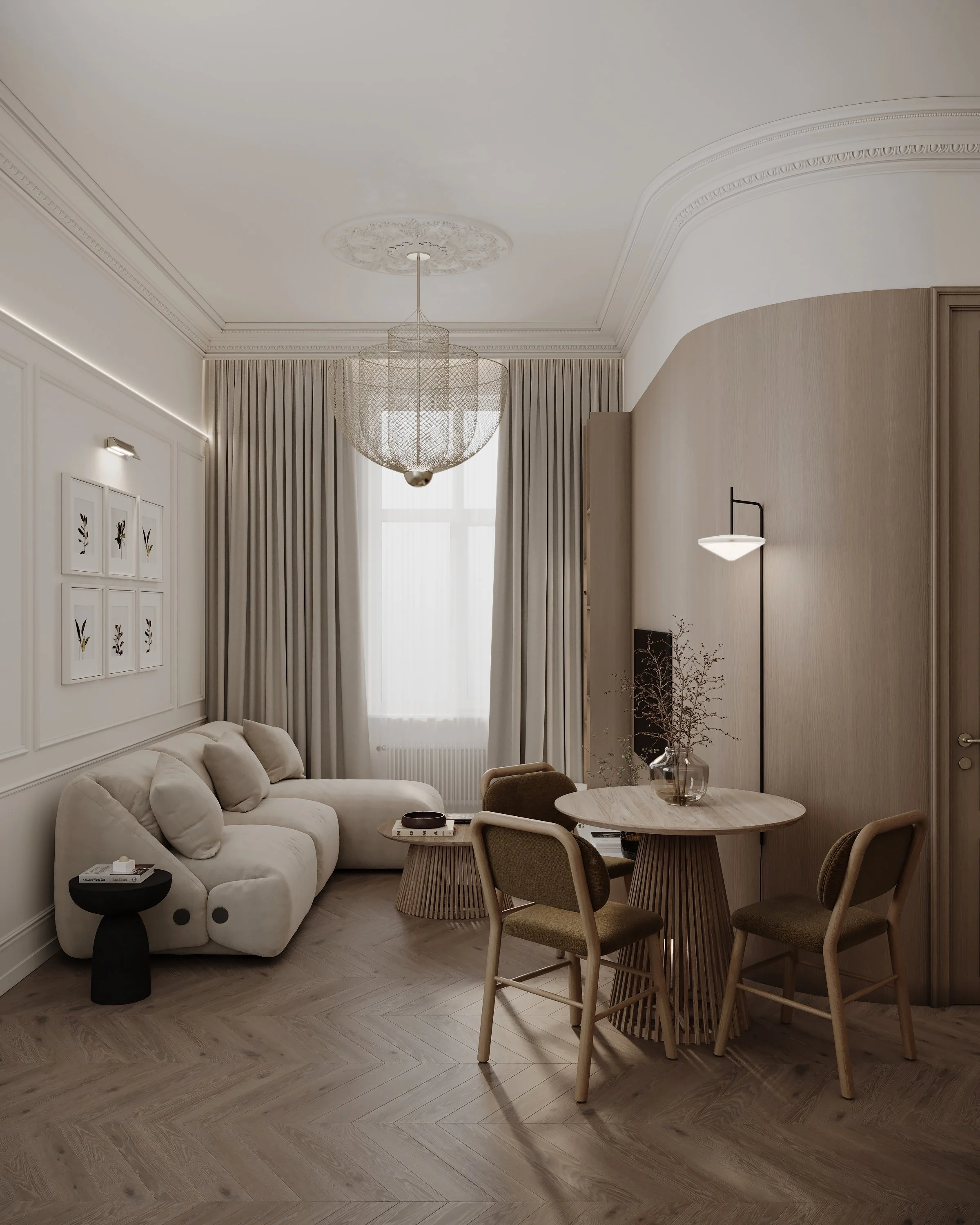 Dzīvoklis Klusajā centrā. Rīga 2026