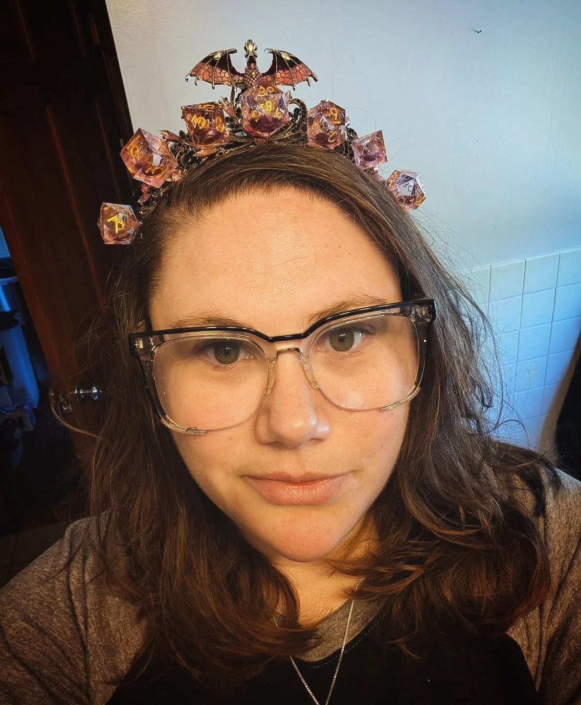 A package arrived yesterday for David. I asked him what he got, and he said "That's your birthday present." My birthday is in October. "But you should probably just have it now because I know you're going to love it and I don't think I