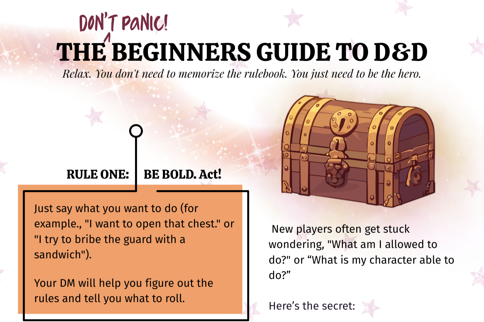 The (Don't Panic) Beginners Guide to D&D