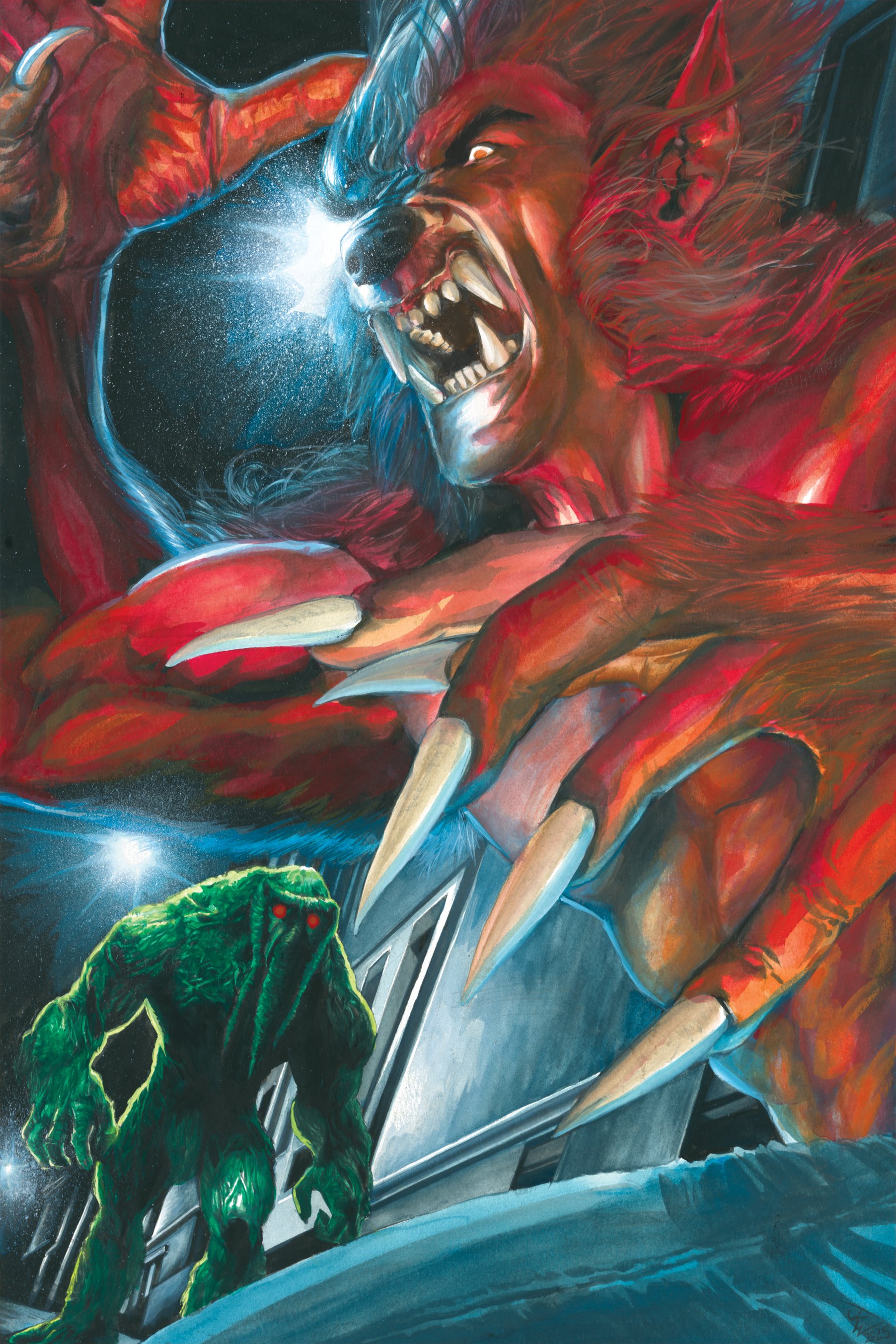 Werewolf by Night/ManThing 11"x17"