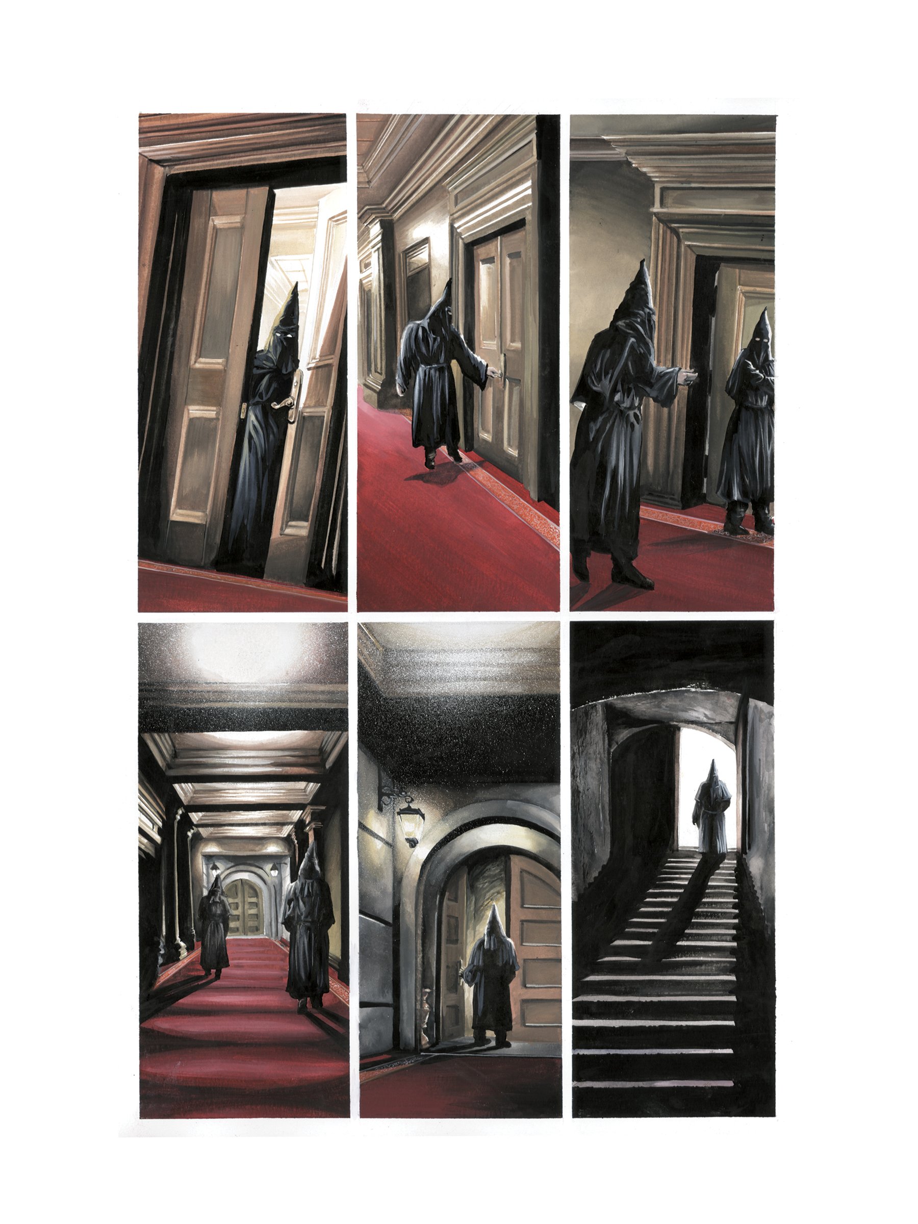 Original Page Art - Kolchak:50th Anniversary Anthology: page  8