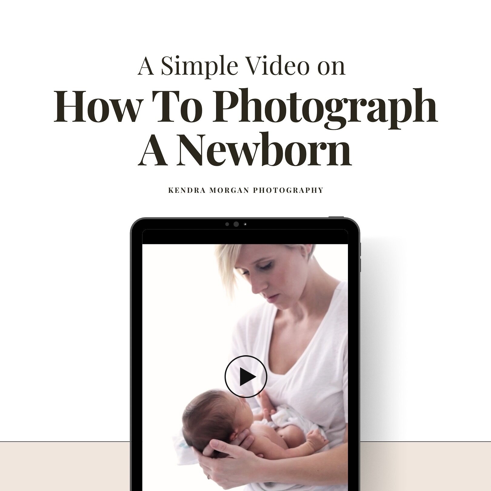 This weekend I was busy sitting behind a computer which is never fun but very rewarding. I checked several things off of the to-do list. One of the things being 👇🏻

✨A video on How To Photograph a Newborn.

I made this video for my clients during t