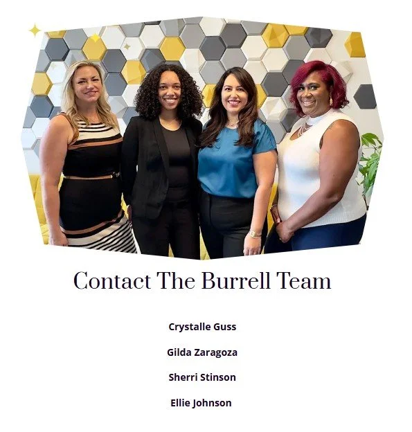The Burrell sales team