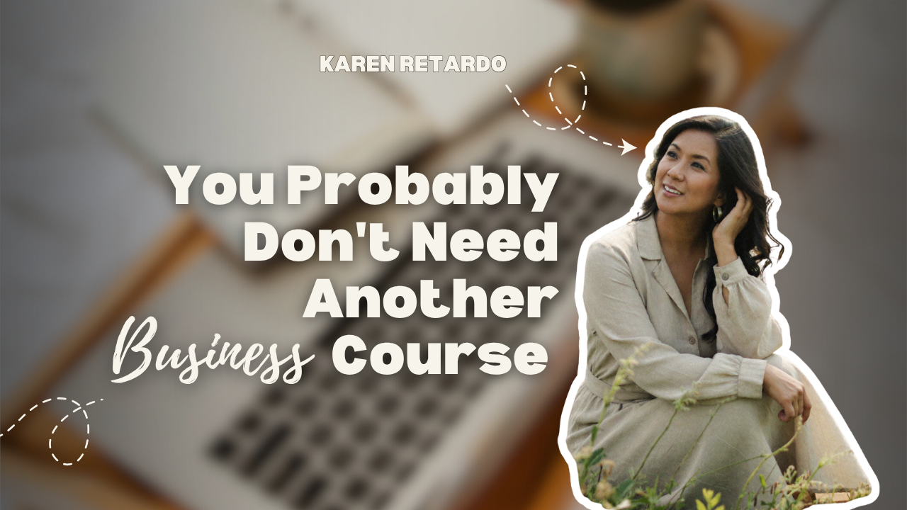 You Probably Don't Need Another Business Course