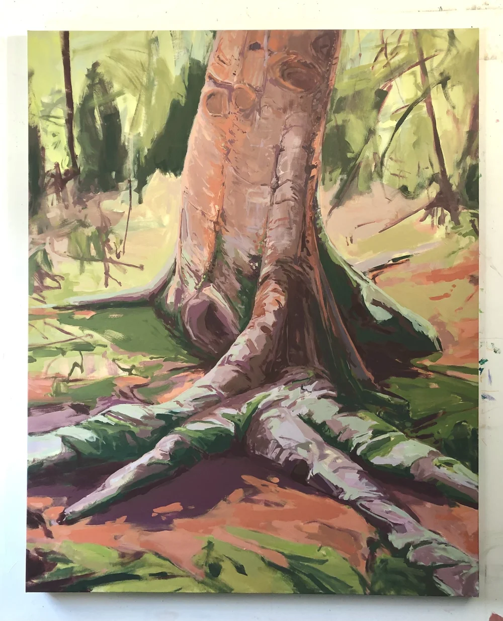 Amanda Hawkins, August 5th 2022 No. 2, 48” x 60” Acrylic on Canvas