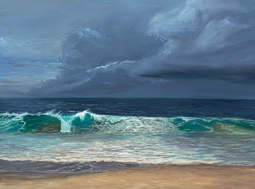 Tracie Hildebrandt. On the Other Side. Oil on canvas. 18” x 24”