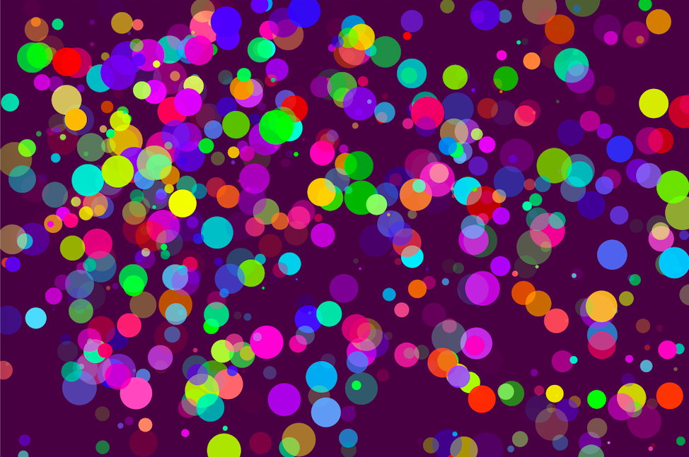 Rachel Ehrlich. Carnival Confetti. Digital. Created using custom software. 