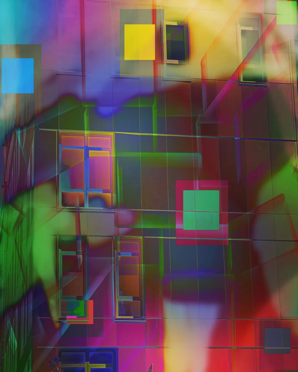 Faith Kohler. Shelter Swelter. Mounted digital print on paper. 8 x 10 in.