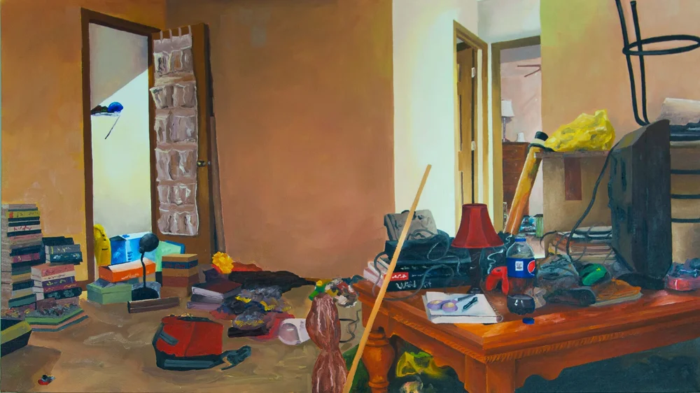 Natalie R. Pivoney. 1BR/1BA. Oil on canvas.