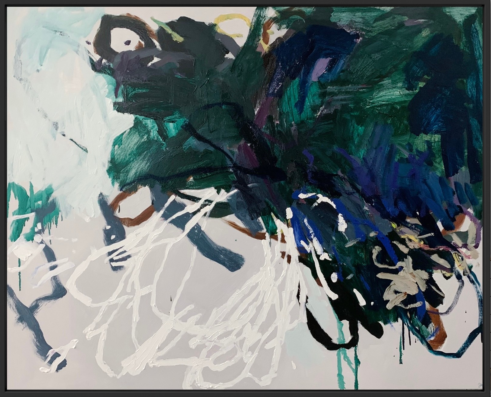 Undiscovered. Oil on canvas.