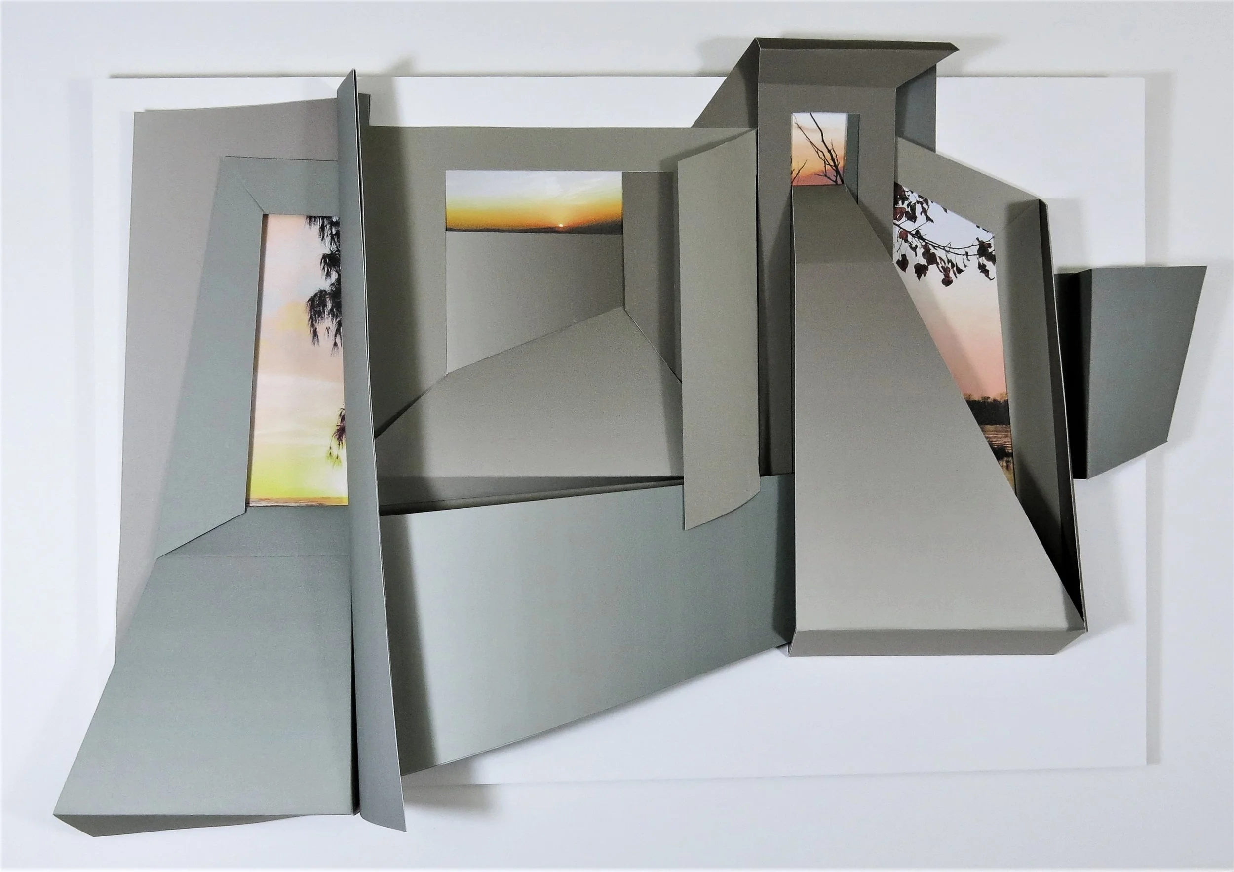 Deborah Perlman: Bas Relief Paper Sculpture