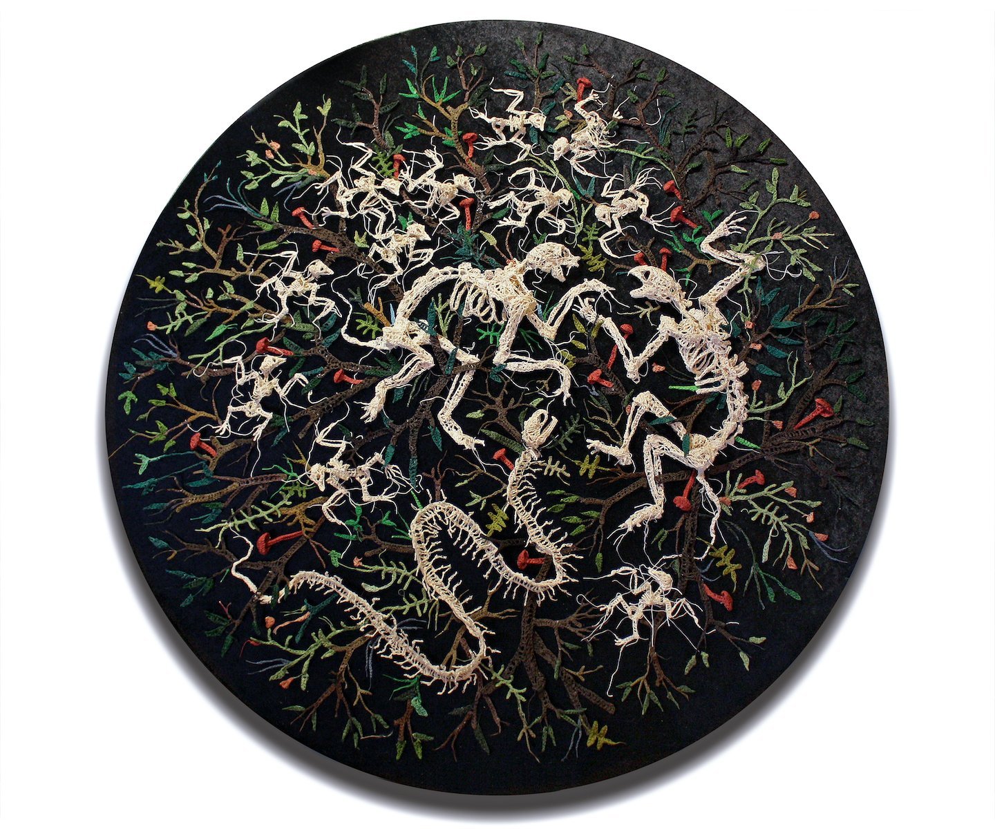 Caitlin McCormack: Crocheted Skeletal Remains