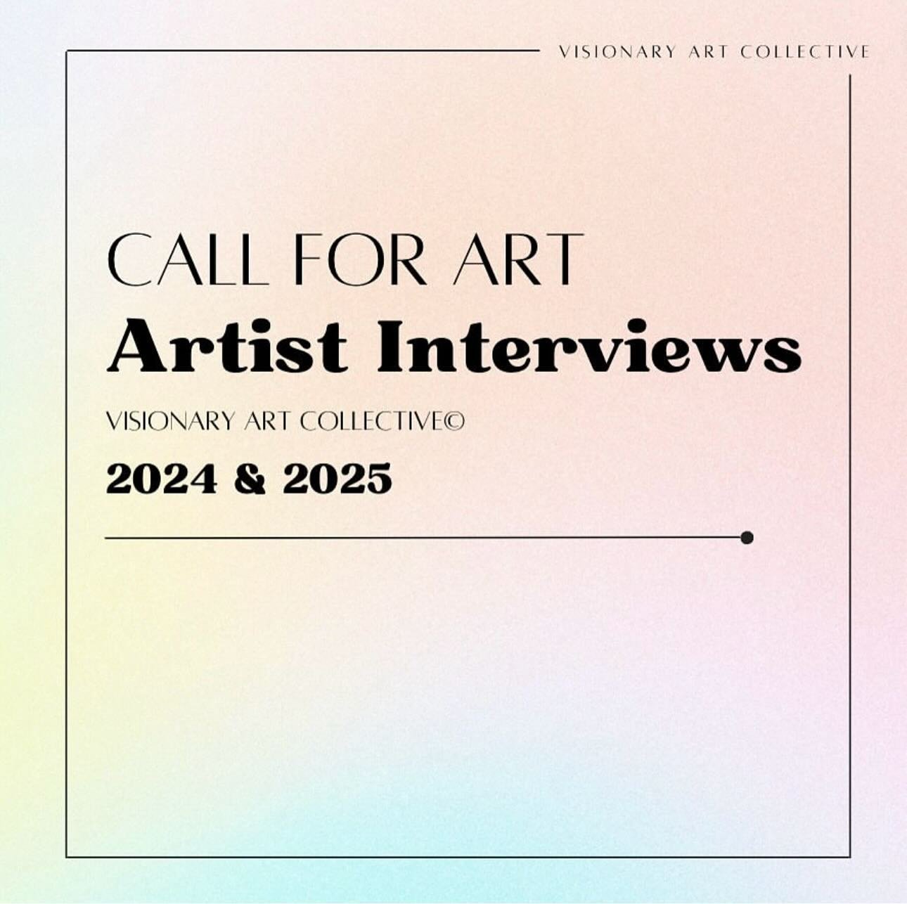 ⁠
Call For Art! 📣✨ We&rsquo;re currently accepting submissions for artists interviews on the VAC website.⚡️

To learn more and apply, visit the link in bio or head over to https://visionaryartcollective.submittable.com/submit

Every week we feature 