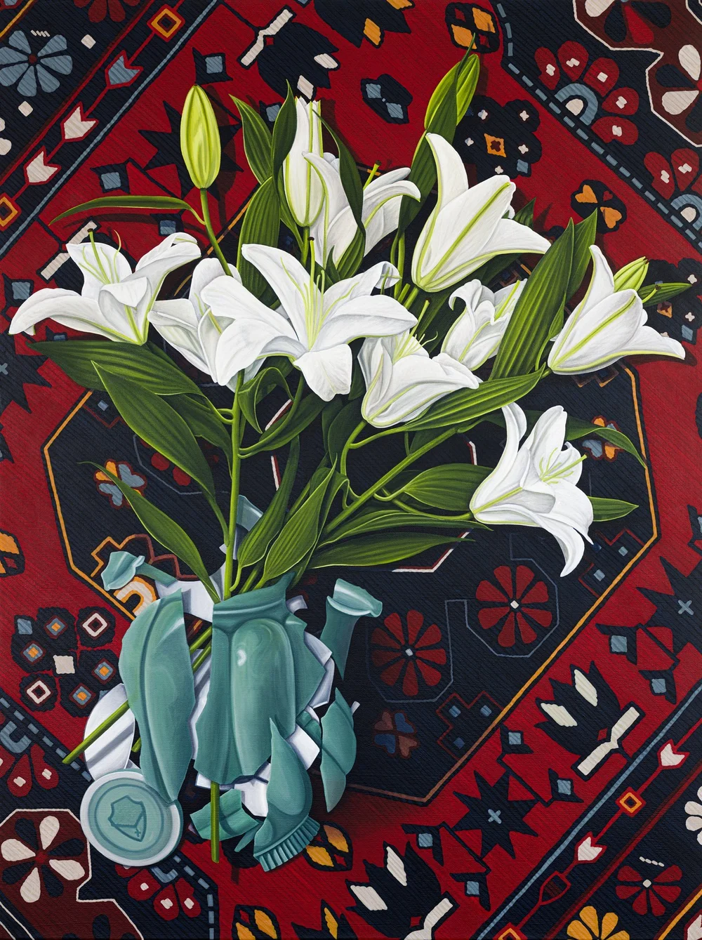 "The Idiot" Acrylic on linen