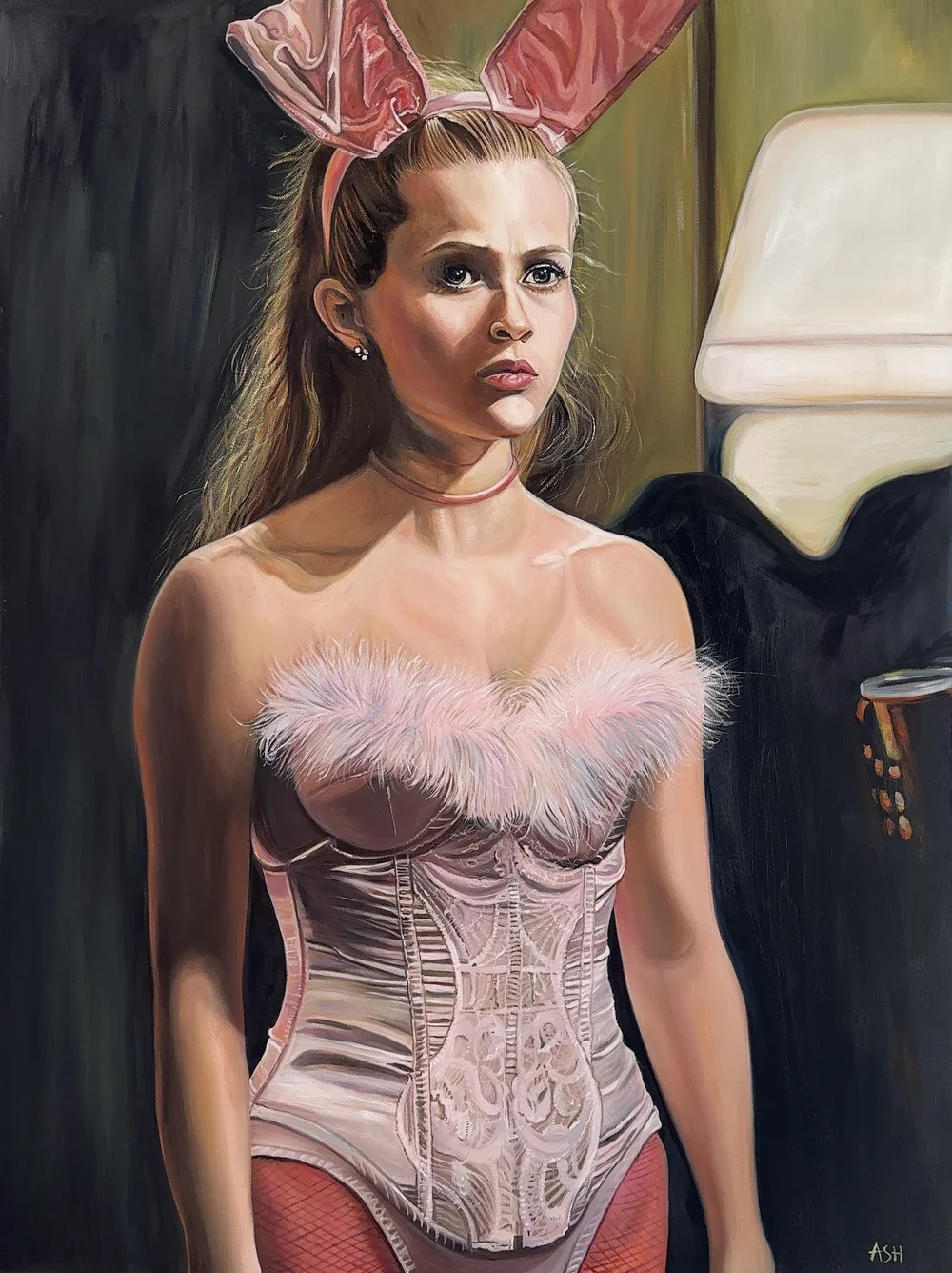 "What, Like It's Hard?" oil on canvas