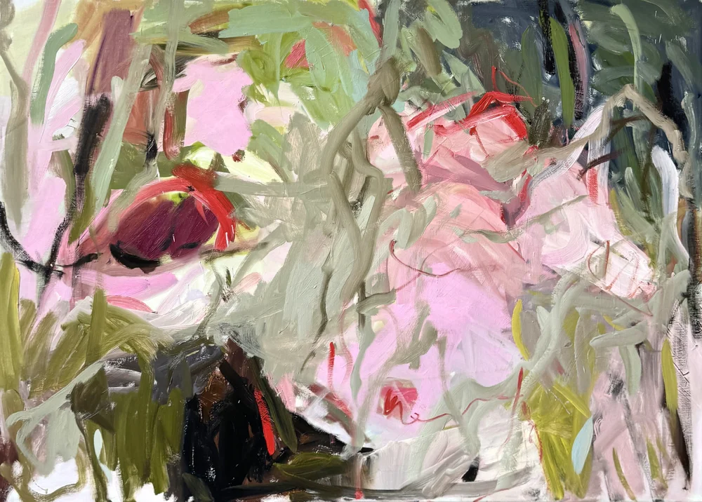 Petra Schott, Venus’ Garden X, oil on canvas, 100 x 140 cm