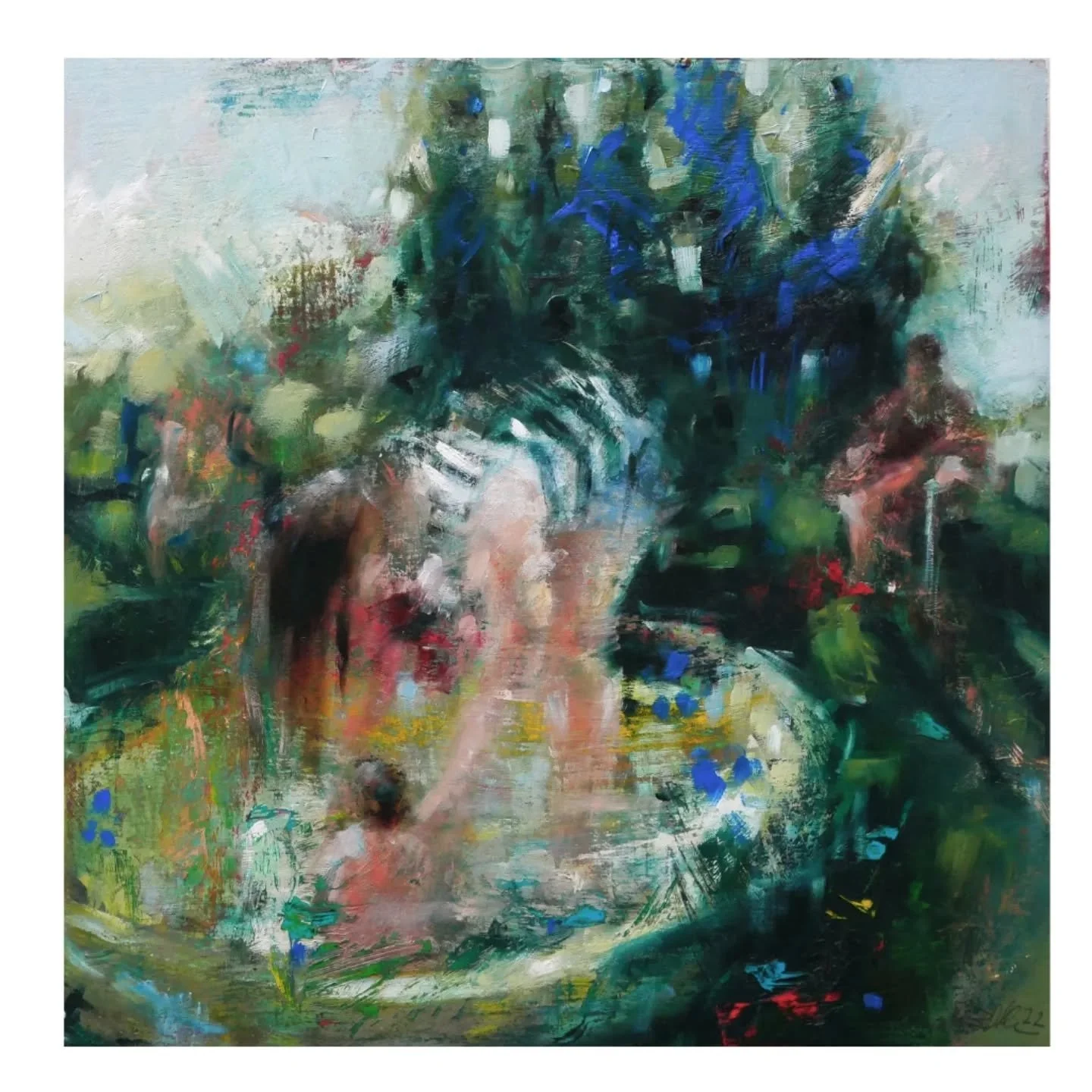 We&rsquo;re thrilled to feature the work of so many talented artists in our current exhibition, She Carries the Sky 🌟 

Artwork Images:

&ldquo;Fragmented Memory&rdquo;
by Sarah Dillon
@sarahdillonstudio

&ldquo;Hana Jungova Lost Her Skate Key But F