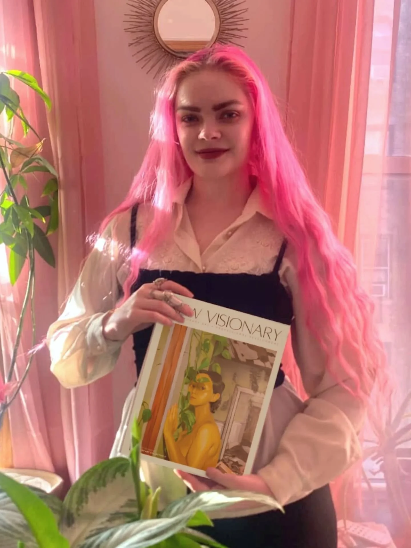 Issue 16 of @newvisionarymag is here! ✨ We&rsquo;re so excited to share this latest edition with you.

To order a copy or subscribe to print + digital issues, head to the link in bio or visit visionaryartcollective.com/magazine ⚡️

This issue is cura