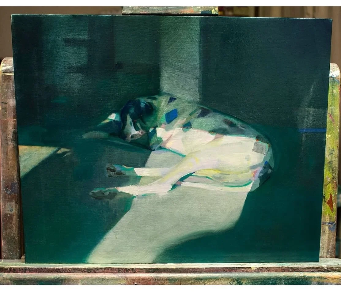 Benjamin Bj&ouml;rklund creates paintings that center on stillness, intimacy, and emotional presence. Working primarily in oil and watercolor, his work captures people and animals with restraint and sensitivity, allowing mood and memory to surface th