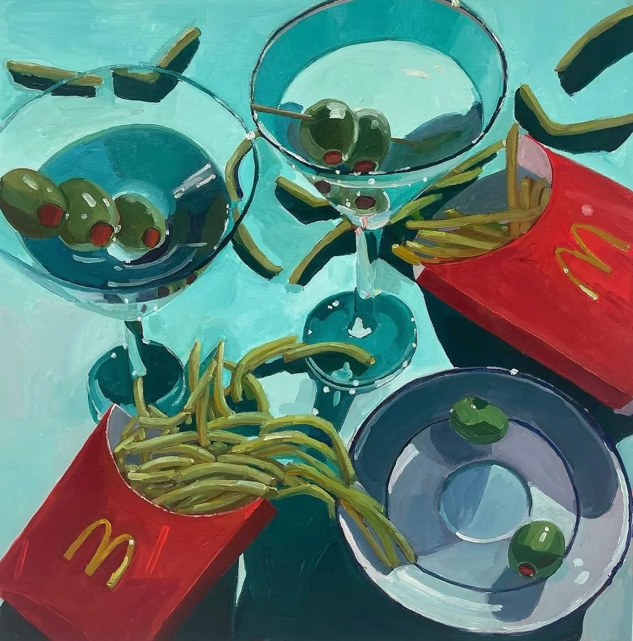 Painter Erika Lee Sears is a self-taught oil painter based in Portland, Oregon, known for transforming everyday moments into luminous, intimate works. After years balancing a corporate career and late-night painting sessions, she made the leap to pur