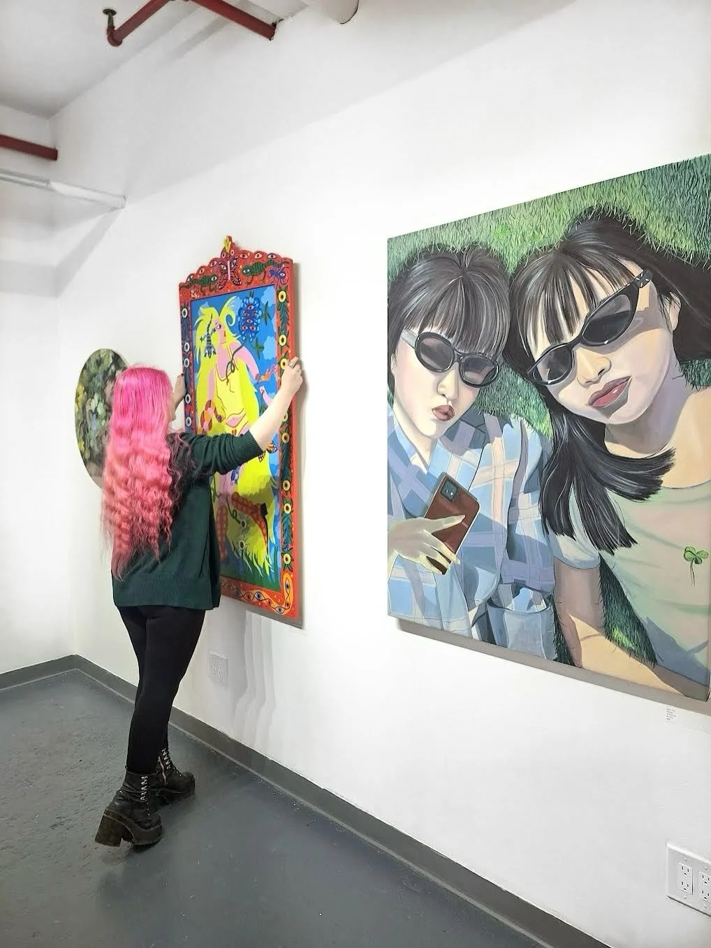 This week we&rsquo;re getting the gallery ready for our first exhibition of 2026 opening tomorrow 1/29! ✨ Join us for the opening reception of 𝔉𝔢𝔪𝔦𝔫𝔞, curated by Emma Hapner.💘

Inspired by Janina Ramirez&rsquo;s groundbreaking book, Femina (20