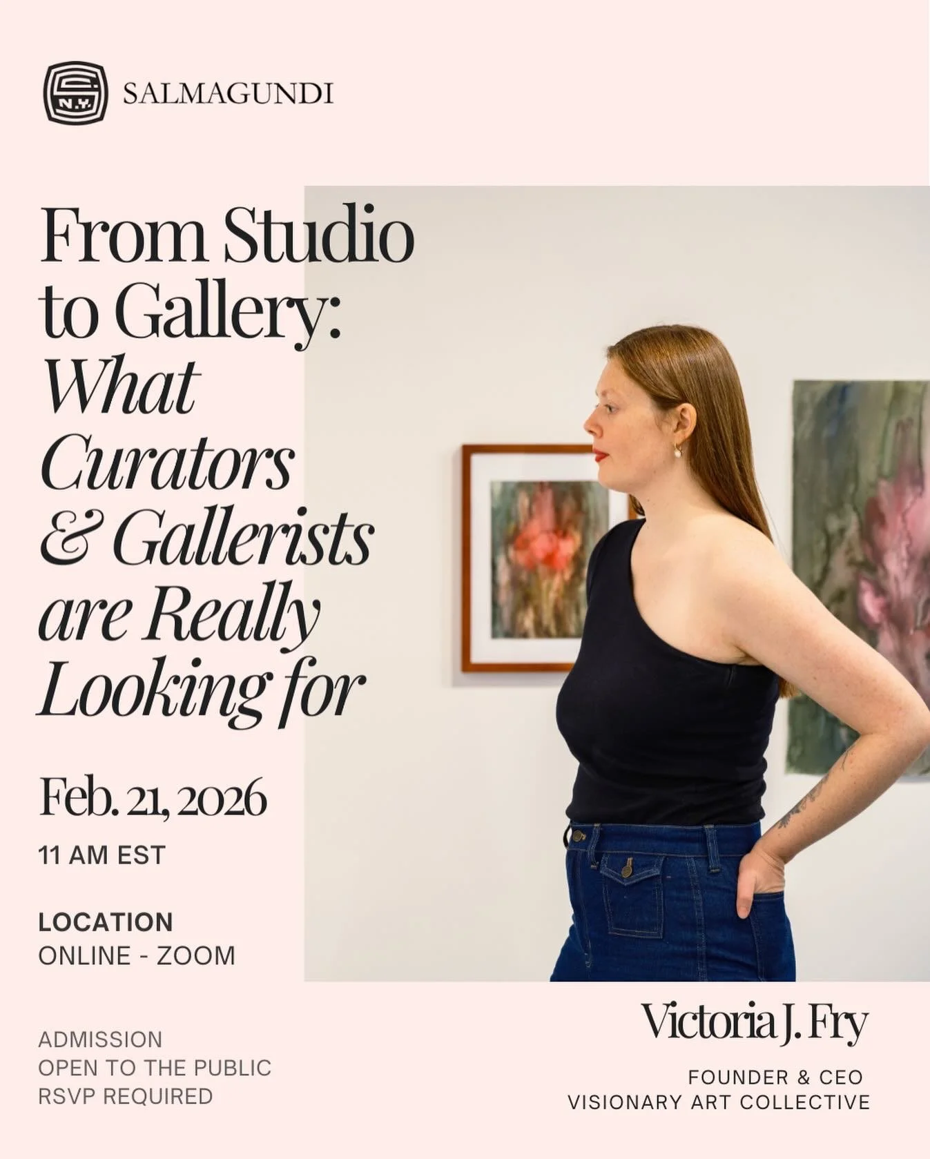 Tomorrow! I&rsquo;m honored and excited to be invited by Salmagundi Club to teach an upcoming live educational webinar through their Junior &amp; Scholarship Committee ✨ artbystellachang @salmagundiclub 

I&rsquo;ll be sharing practical guidance arou