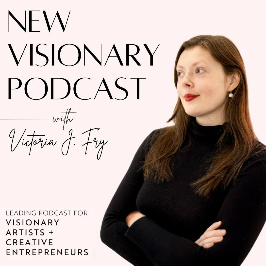 I started the New Visionary Podcast to pull back the curtain on what it really looks like to build a life and career as a visual artist. The conversations we have are honest, vulnerable, and rooted in the real experiences of artists who are navigatin