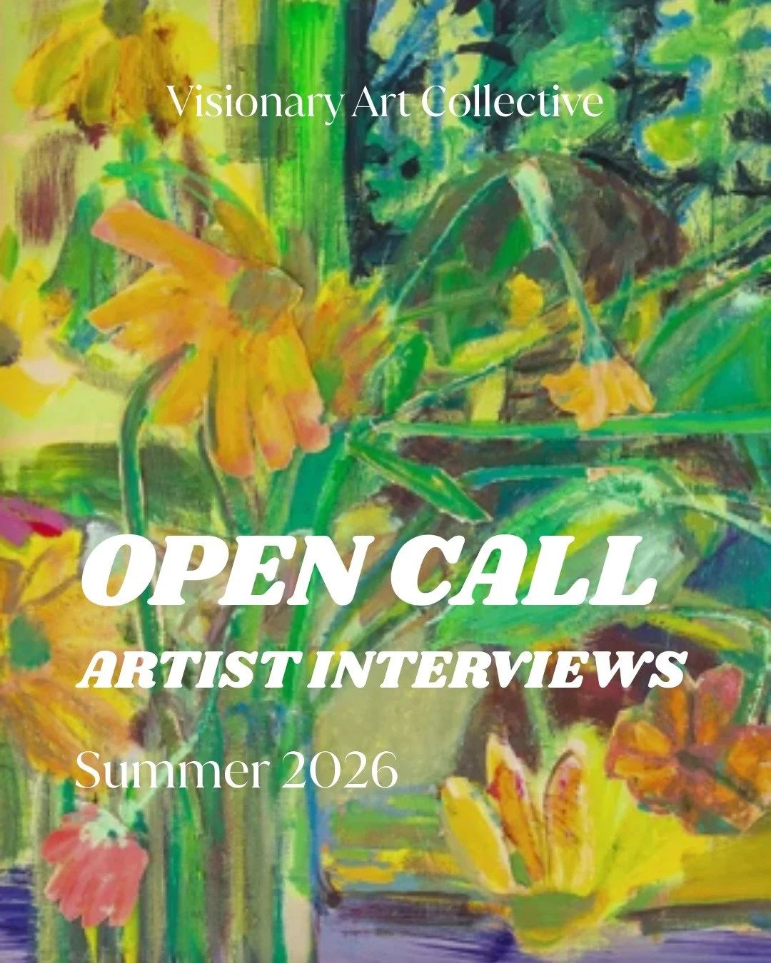 Call For Art! 📣✨ We&rsquo;re currently accepting submissions for artists interviews on the VAC website.⚡️

✨ Comment "333" for the link to apply!

Or, to learn more and apply, visit the link in bio or head over to https://visionaryartcolle
