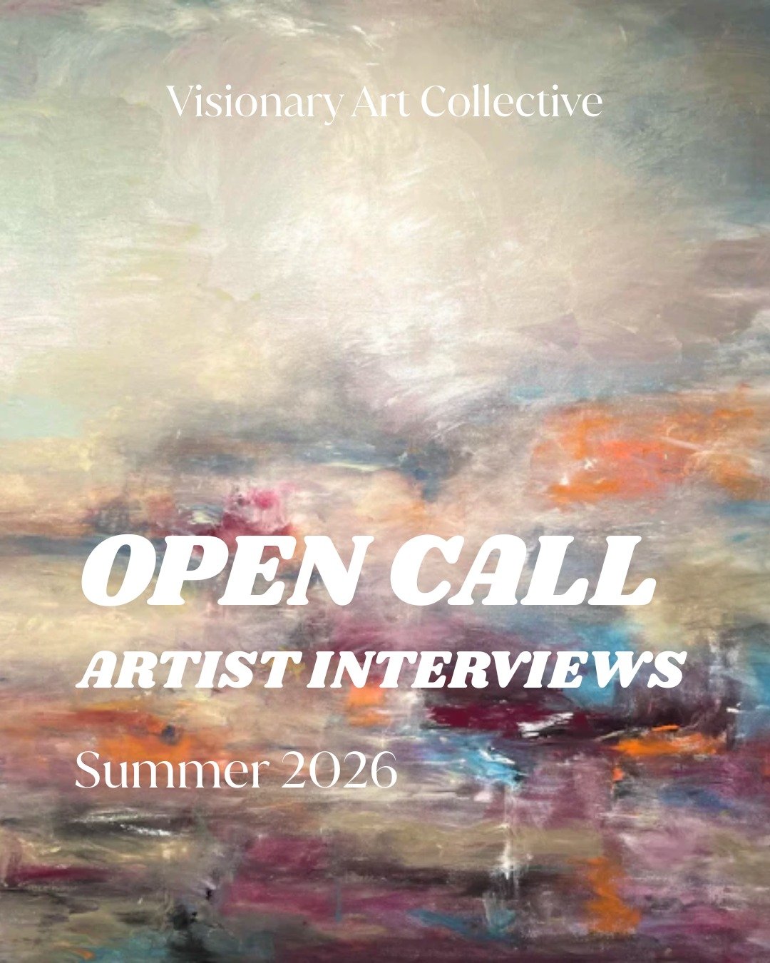 Call For Art! 📣✨ We&rsquo;re currently accepting submissions for artists interviews on the VAC website.⚡️

✨ Comment "333" for the link to apply!

Or, to learn more and apply, visit the link in bio or head over to https://visionaryartcolle