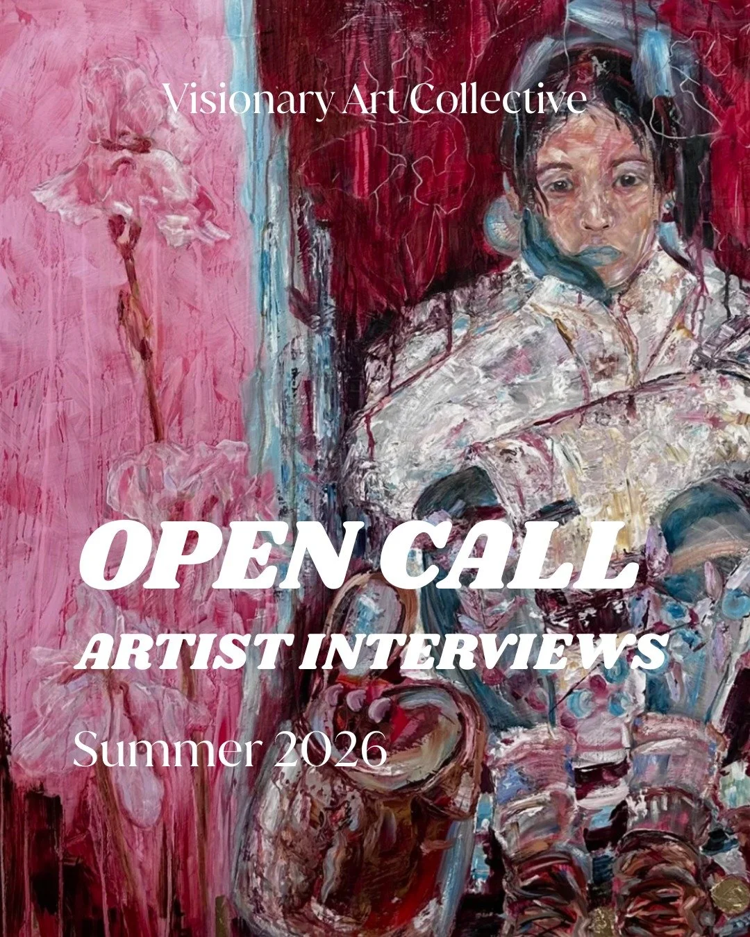 Call For Art! 📣✨ We&rsquo;re currently accepting submissions for artists interviews on the VAC website.⚡️

✨ Comment "777" for the link to apply!

Or, to learn more and apply, visit the link in bio or head over to https://visionaryartcolle