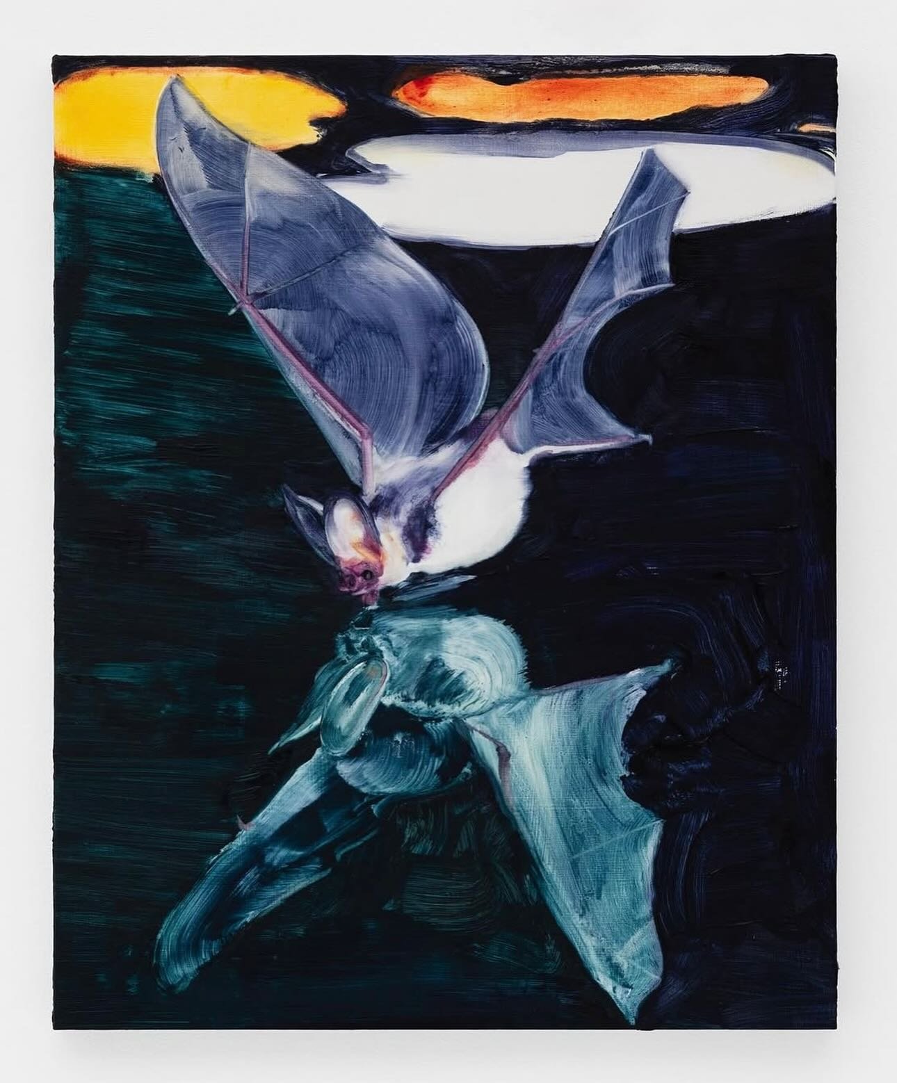 Laura Findlay creates haunting, atmospheric paintings that exist between the natural and the imagined, rooted in gestural, representational approaches that explore the tension between destruction and creation. Drawing on memory, personal narrative, a