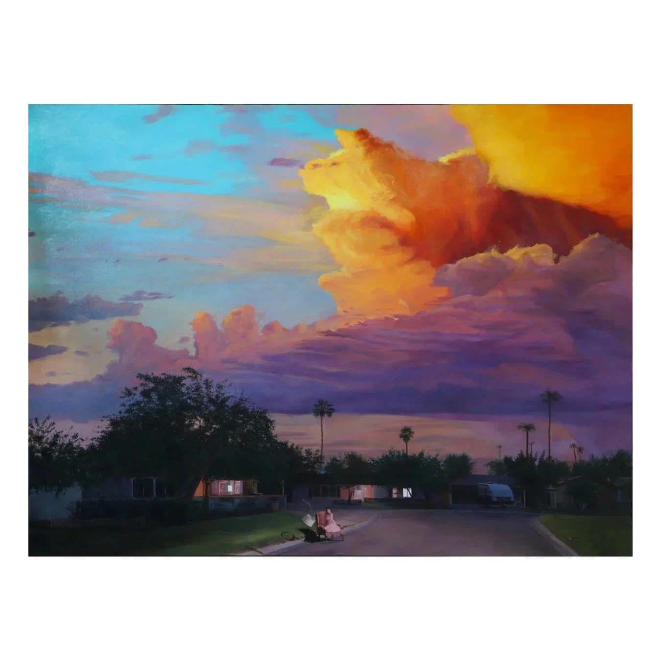 I Went As Far As I Could Go
Oil on Canvas
60 x 80 in
By @camdecaussin 

Decomposition Is Cellular Work
Cold Wax, Acrylics and Oils on Canvas, Framed in Kiaat
31.5 x 31.5 in
By @annekepotgieterart 

Beauty and Sorrow
Oil on canvas
20 x 20 in
By @suzan