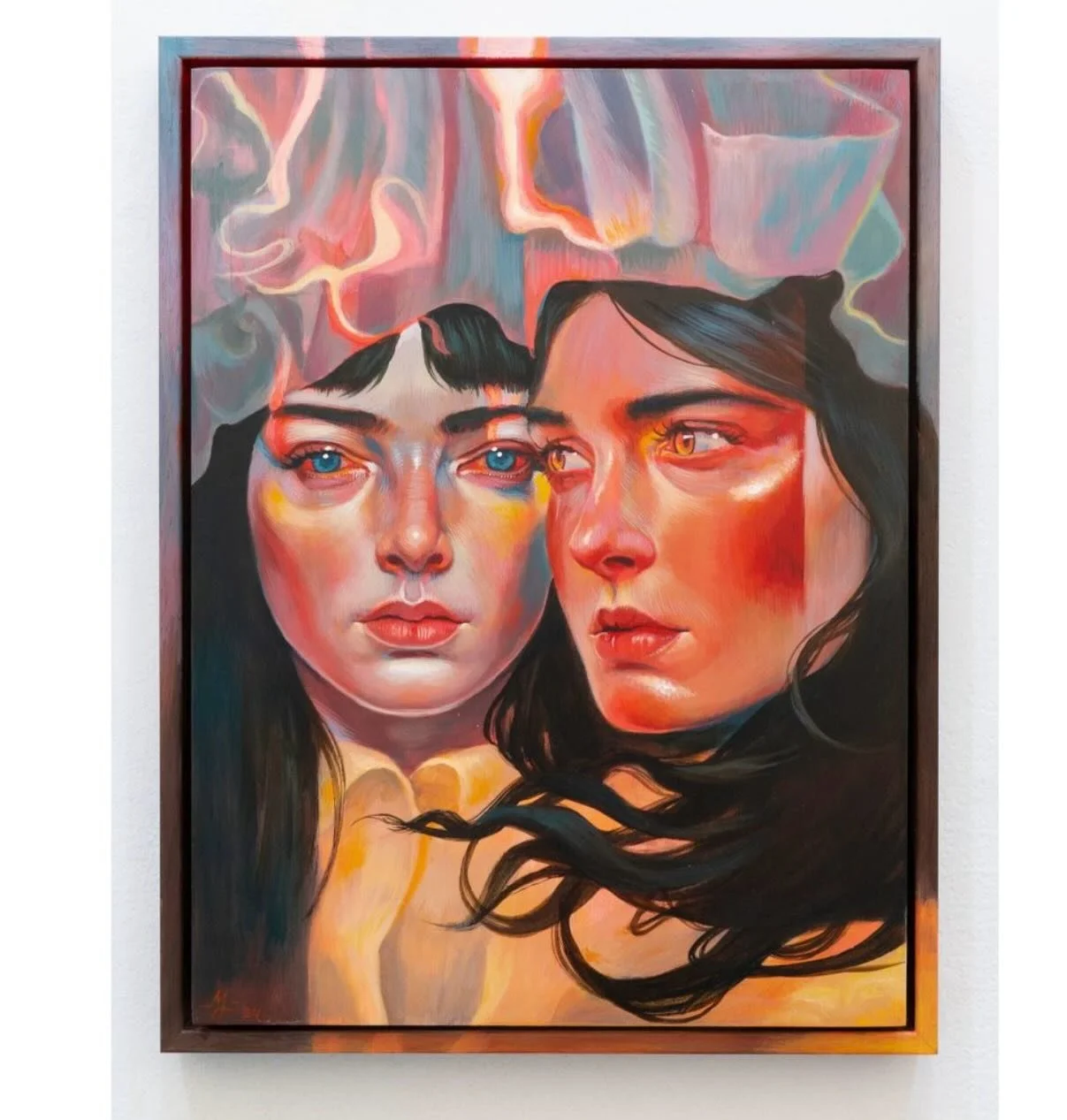 Martine Johanna is a Dutch contemporary painter known for her psychologically layered figurative work exploring themes of femininity, identity, vulnerability, and emotional complexity. She studied at the Academy of Fine Arts in Arnhem, earning both h