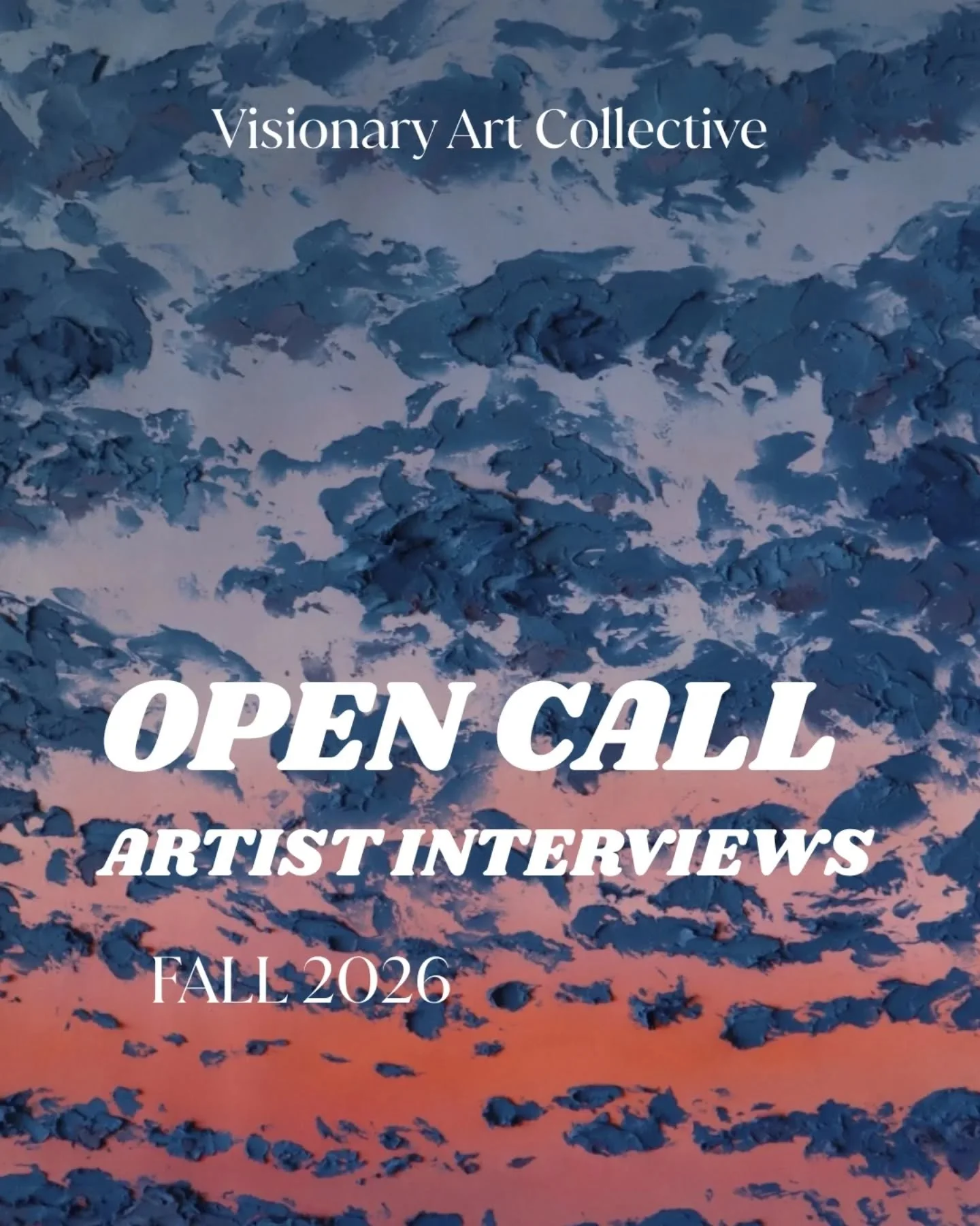 Call For Art! 📣✨ We&rsquo;re currently accepting submissions for artists interviews on the VAC website.⚡️

✨ Comment "777" for the link to apply!

Or, to learn more and apply, visit the link in bio or head over to https://visionaryartcolle