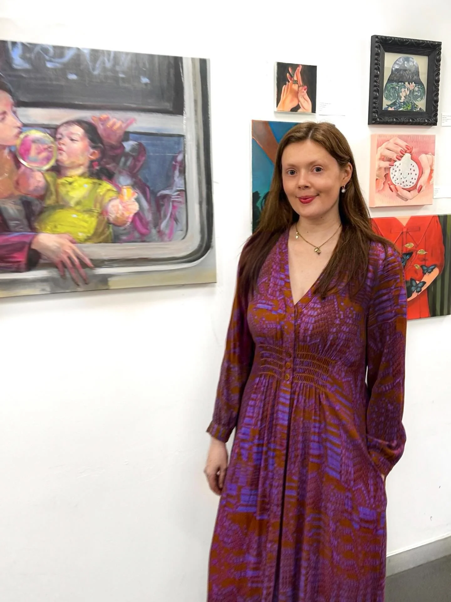 Last night, I had the honor of curating the exhibition for Safe Horizon&rsquo;s Art for Advocacy fundraiser at The People&rsquo;s Forum in Manhattan. 💛 

Bringing together artists around themes of growth, healing, resilience, and togetherness was su