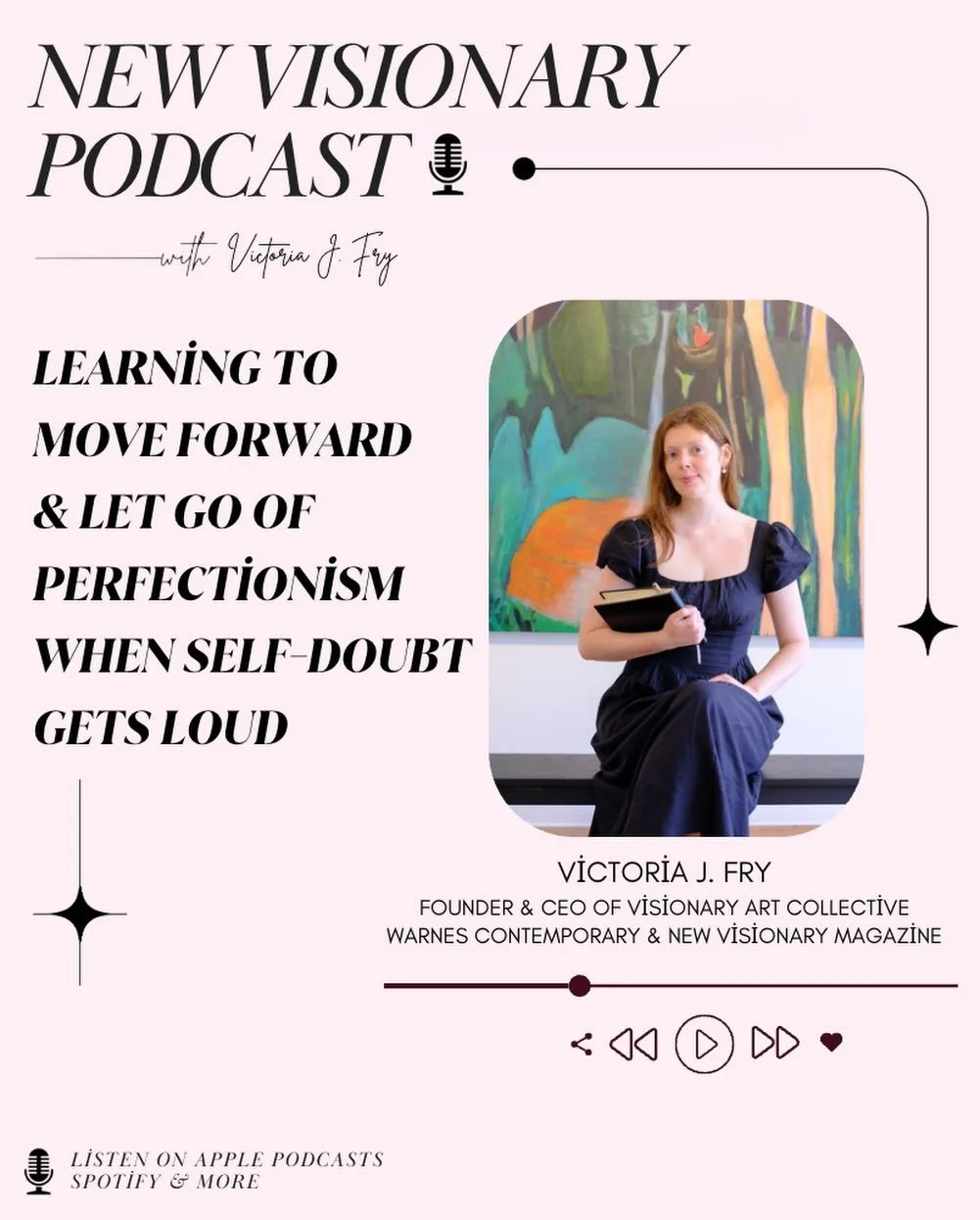 New podcast episode! 🎙️✨ What happens when self-doubt gets loud, even when everything around you suggests you&rsquo;re moving in the right direction?

In this deeply personal solo episode, Victoria opens up about her own recent experiences with self