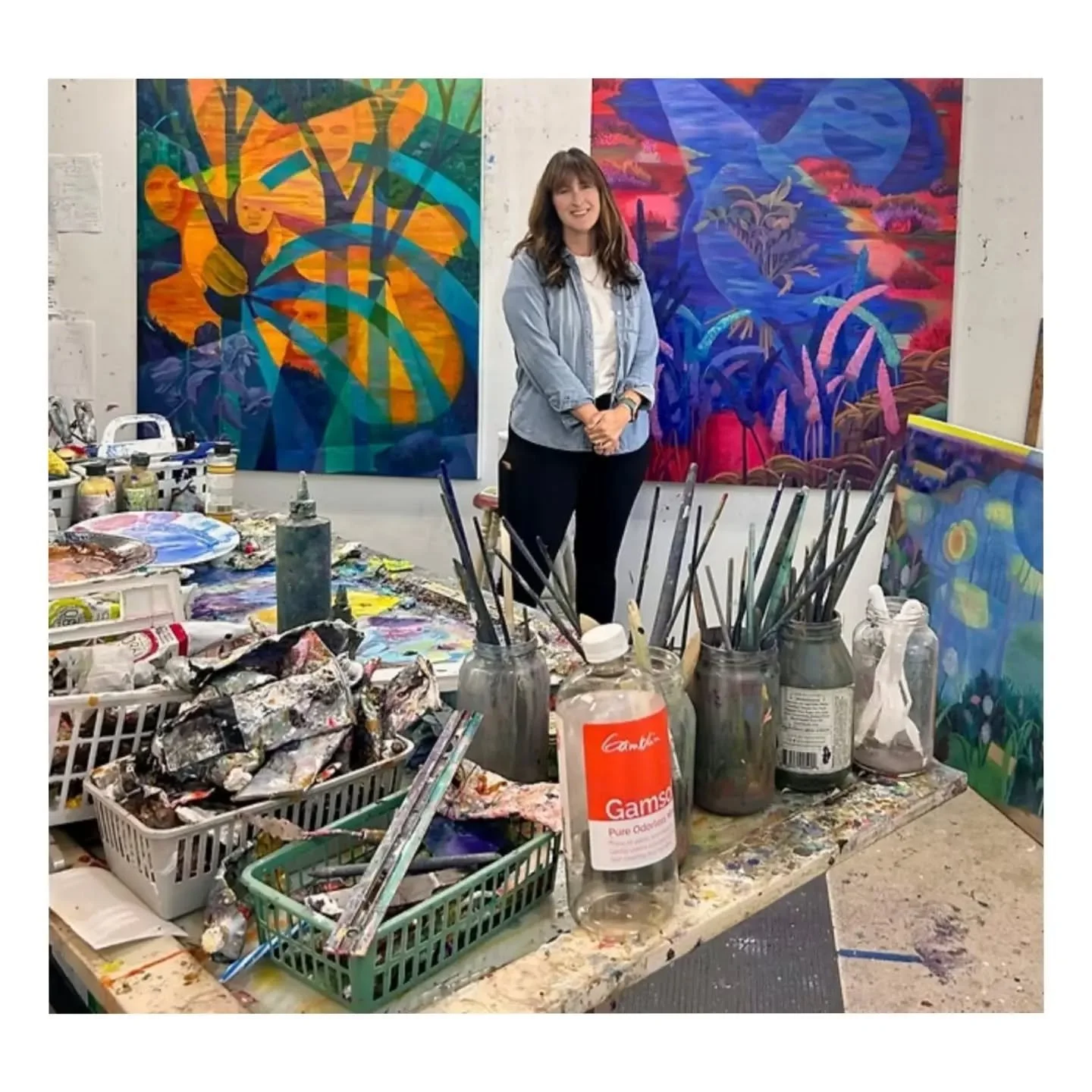 We're so glad we had the chance to interview @erikabhess for Issue 17!🩷

&ldquo;Between the space I create in the paintings and the layering of paint within them, the narrative of time becomes more central.&rdquo;

To order an individual copy or sub