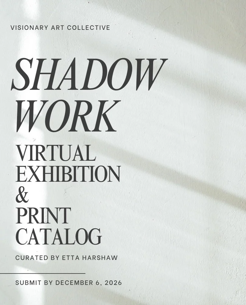 We&rsquo;re thrilled to announce Shadow Work, our upcoming virtual exhibition &amp; print catalog curated by Etta Harshaw, founder of Harsh Collective! ✨ @harshcollectivenyc 

Shadow Work invites artists to explore what lies beneath the surface, enga