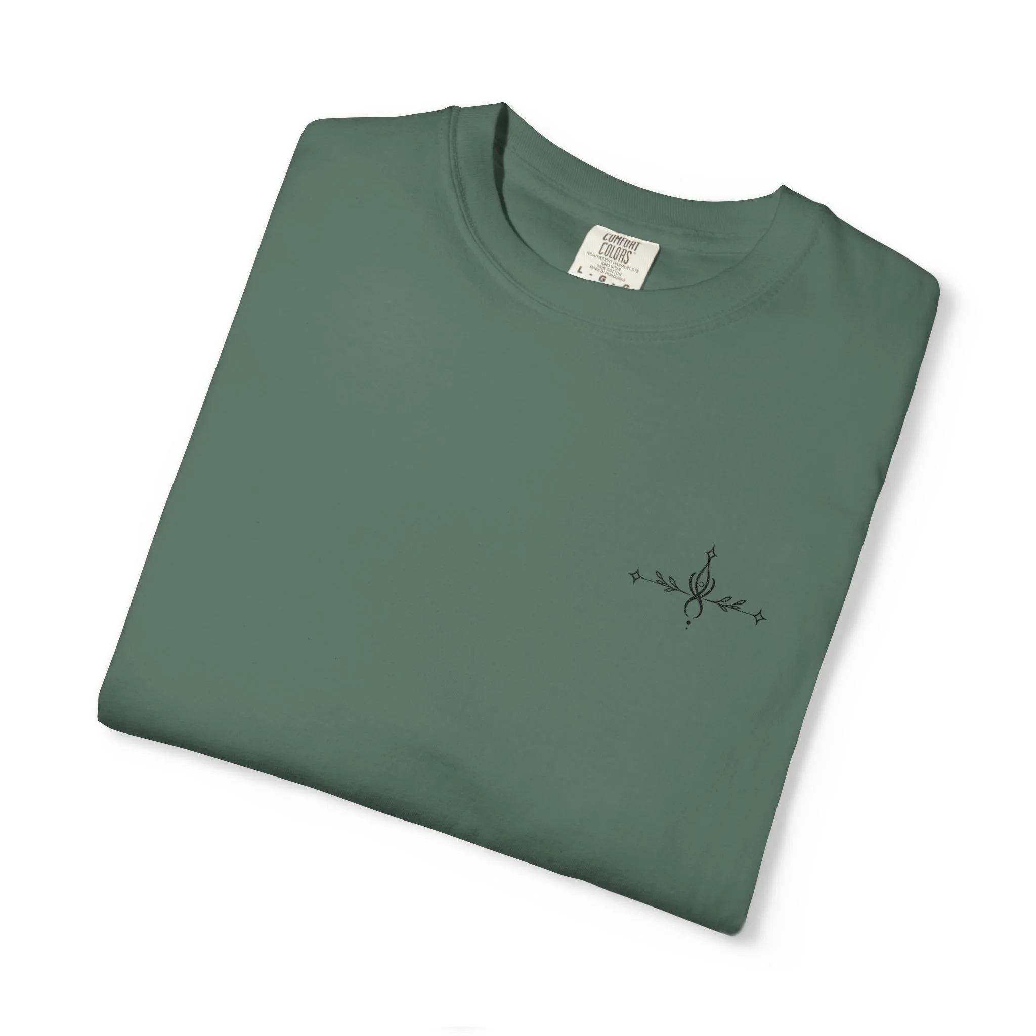 The Presence Tee | Embroidered Comfort Colors | Willow & Fern Oasis