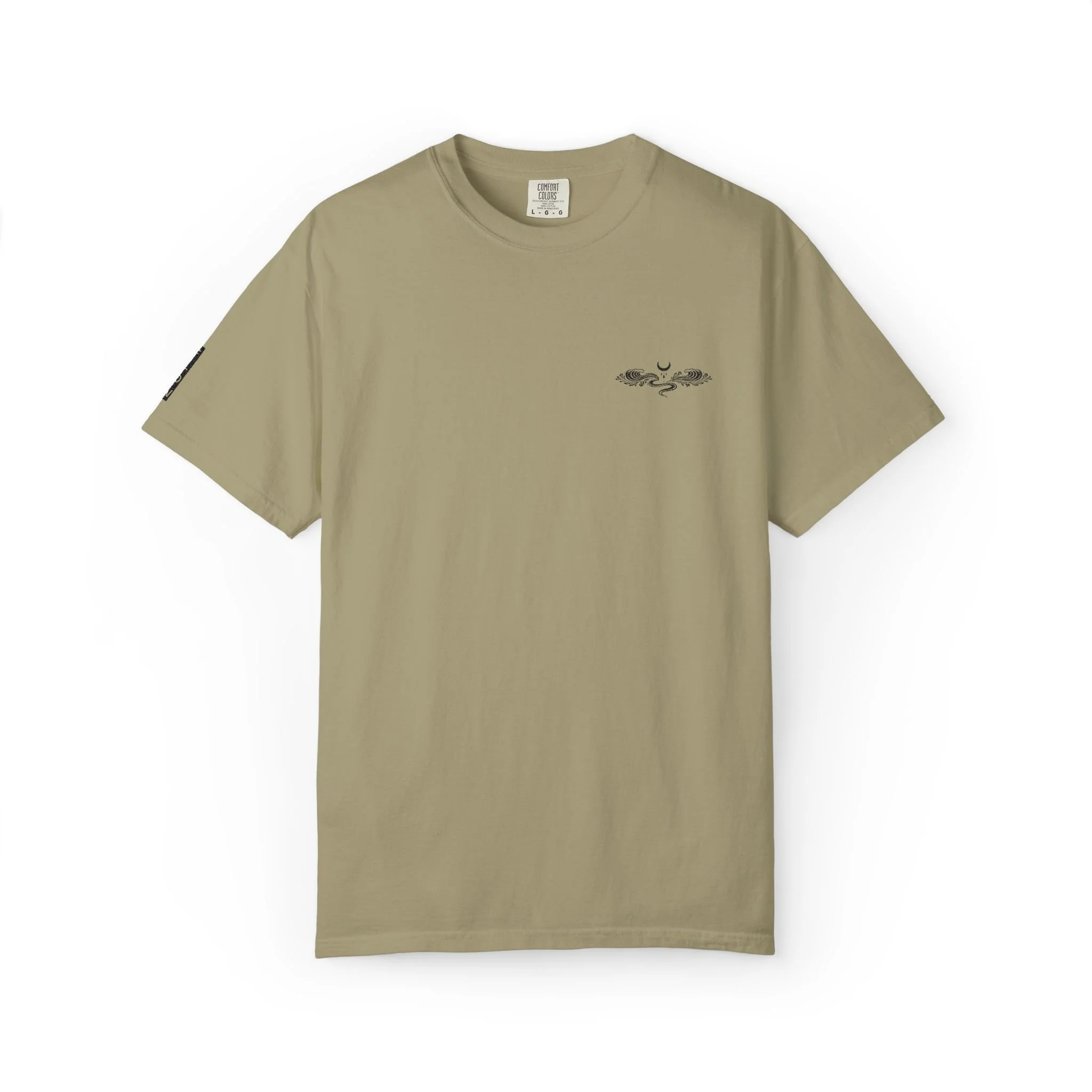 The Flow Tee | Embroidered Comfort Colors | Willow & Fern Oasis