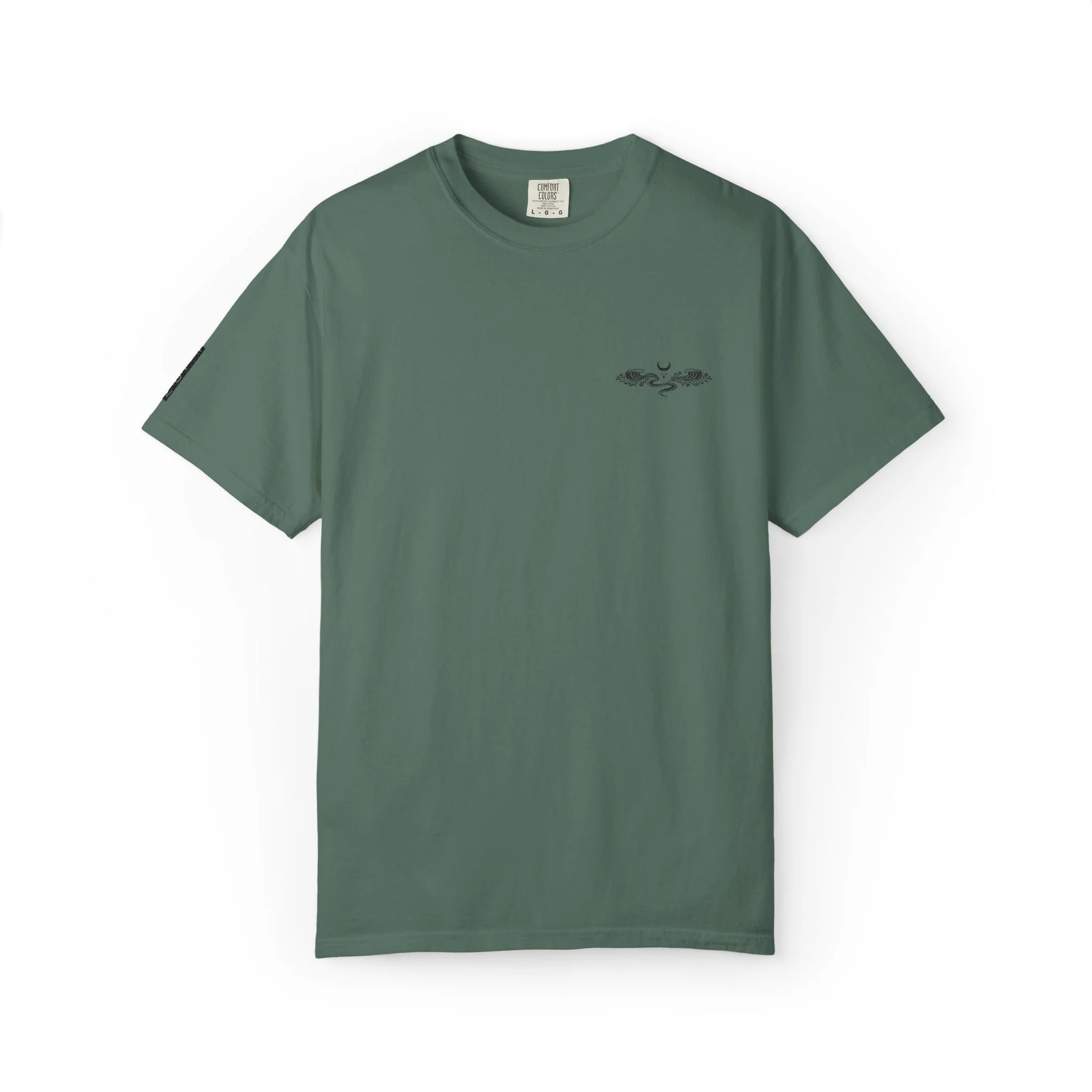 The Flow Tee | Embroidered Comfort Colors | Willow & Fern Oasis