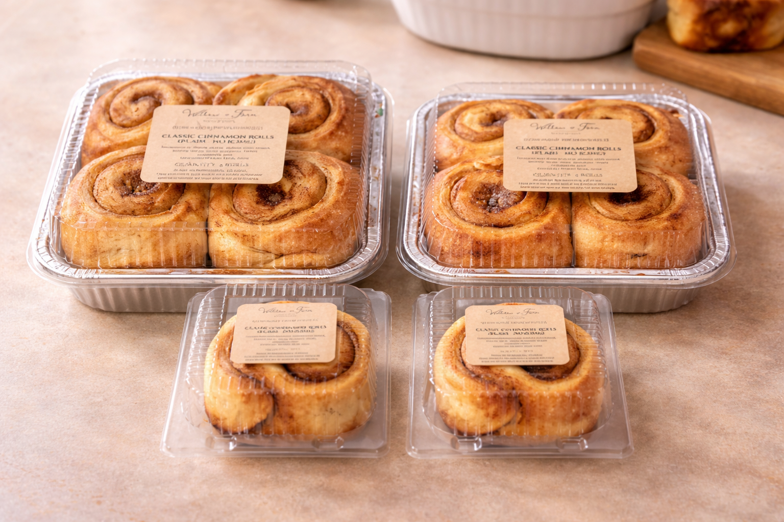 Freshly baked cinnamon rolls in packaging.png