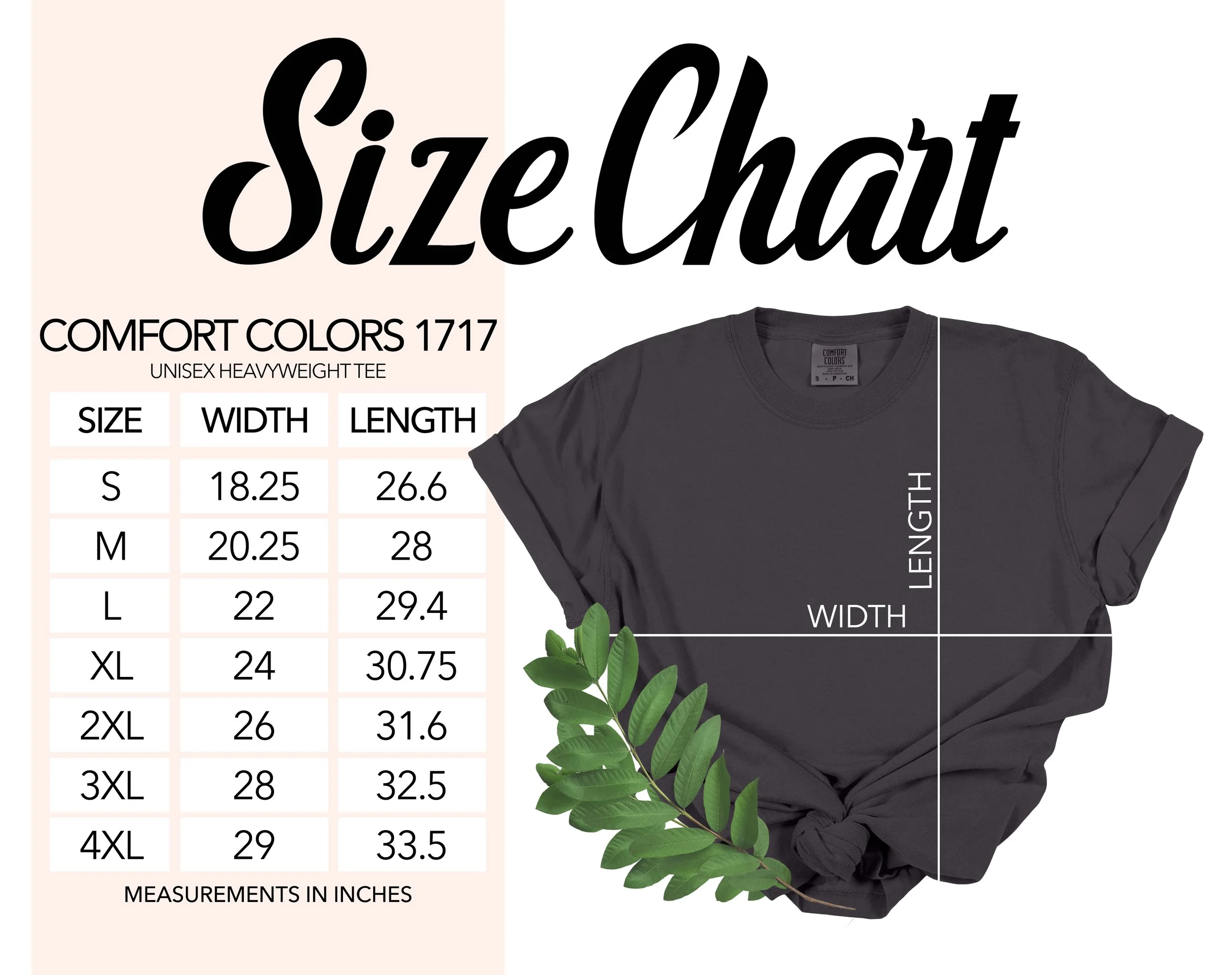 Comfort Colors CC Size Chart 1717 tshirts SIZE CHART N5.jpg
