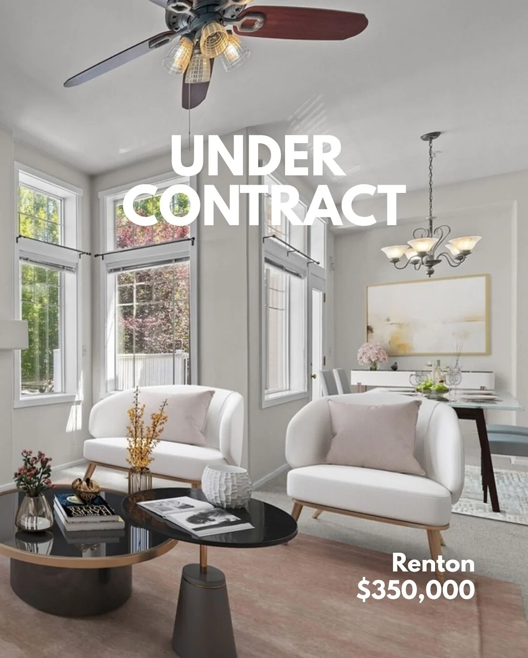 Under contract in Renton 🏡 

Thrilled for my buyer M on finding the perfect condo near his work. After watching the market closely, M realized the shift in market dynamics that&rsquo;s giving buyers more leverage &mdash; and we put that knowledge to