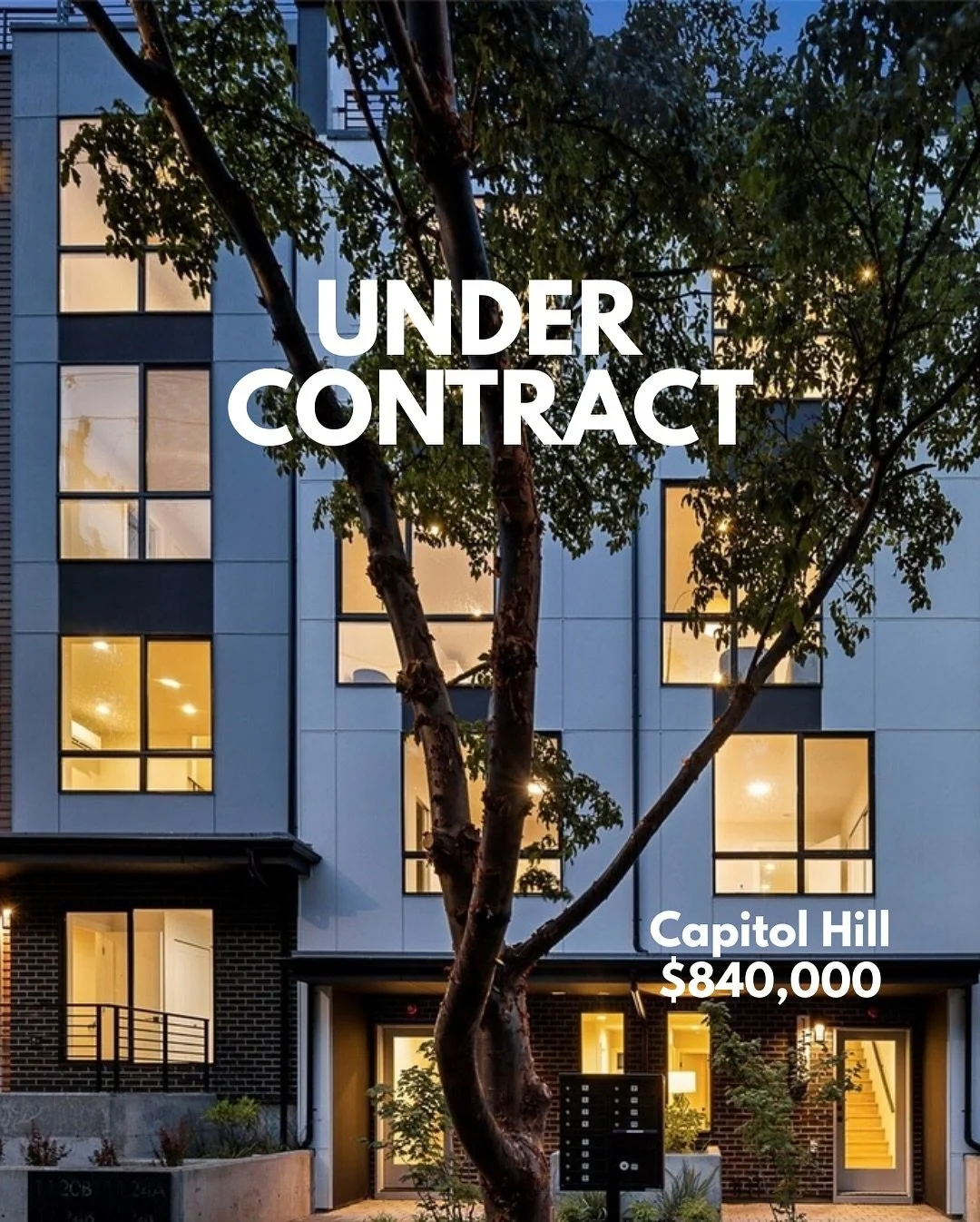It means the world when my clients recommend me to their friends and family. R was referred to me by another buyer I had helped, and from our first coffee chat she shared her dream of living in a walkable neighborhood like Capitol Hill.

Touring in C