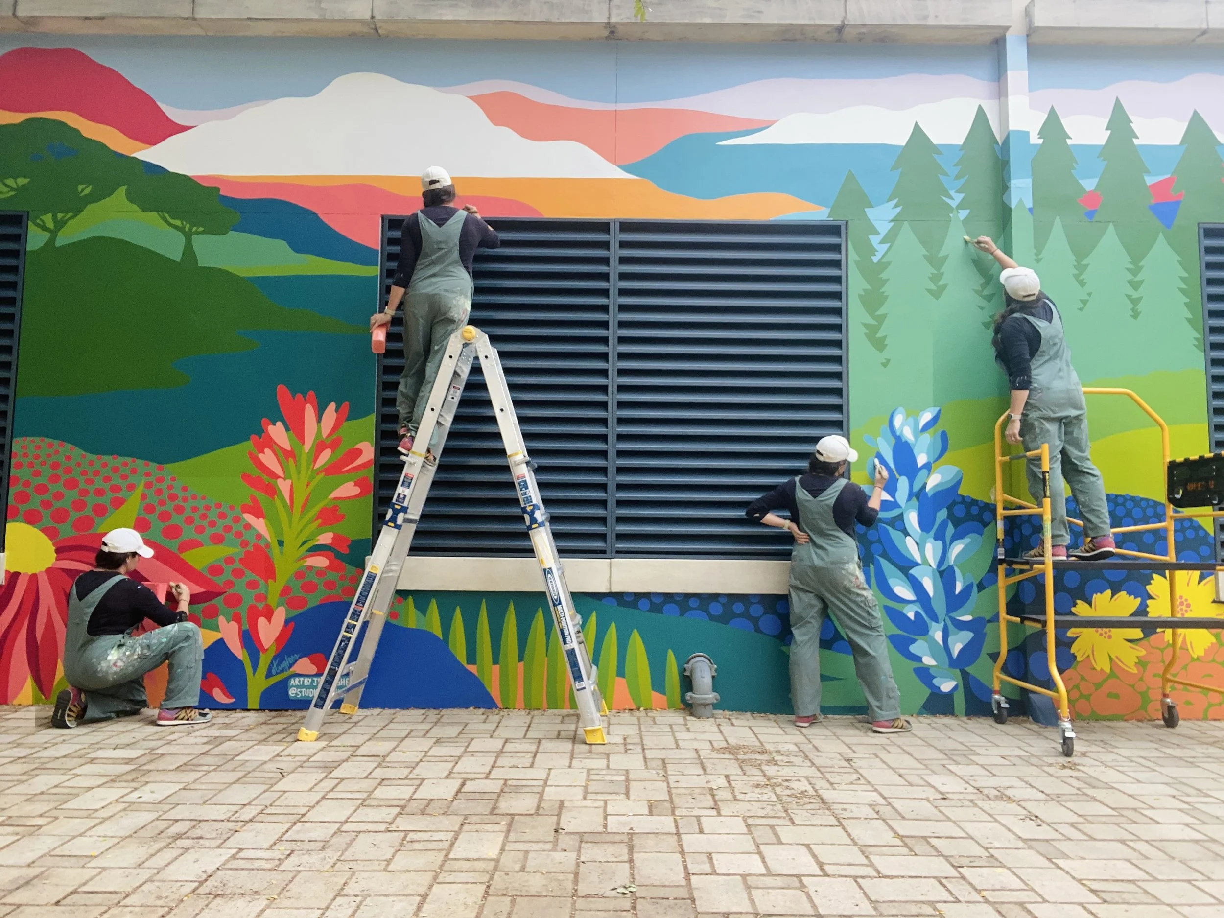How a Mural Comes to Life