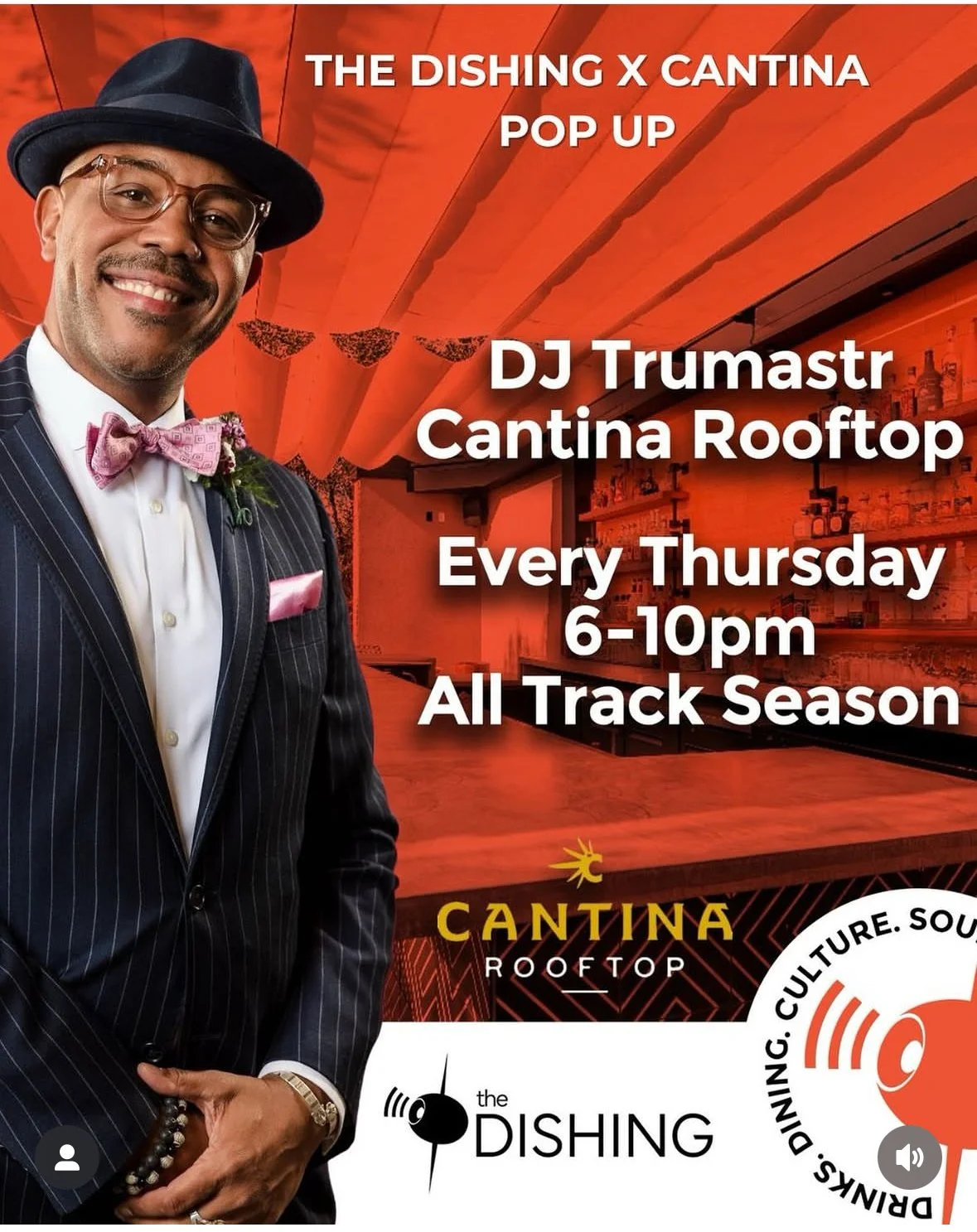 END OF SUMMER CANTINA ROOFTOP X THE DISHING w/DJ TruMastr + Nate da Great