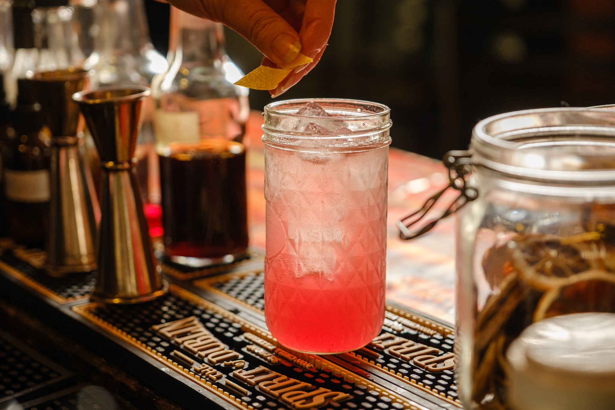 ZERO PROOF: PINK JEANS by Trudy Steier, Savoy Taproom