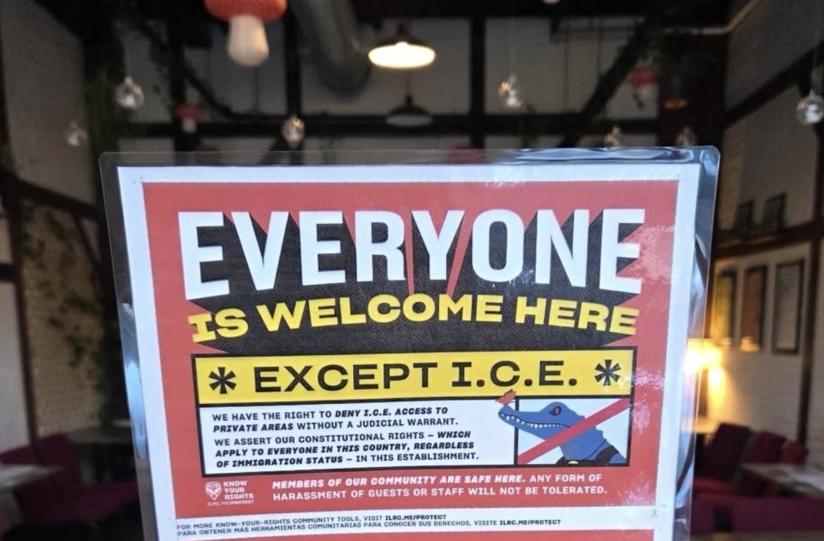 ICE OUT: LOCAL RESTAURANTS, CAFÉS + BARS STAND IN SOLIDARITY, RESIST I.C.E.