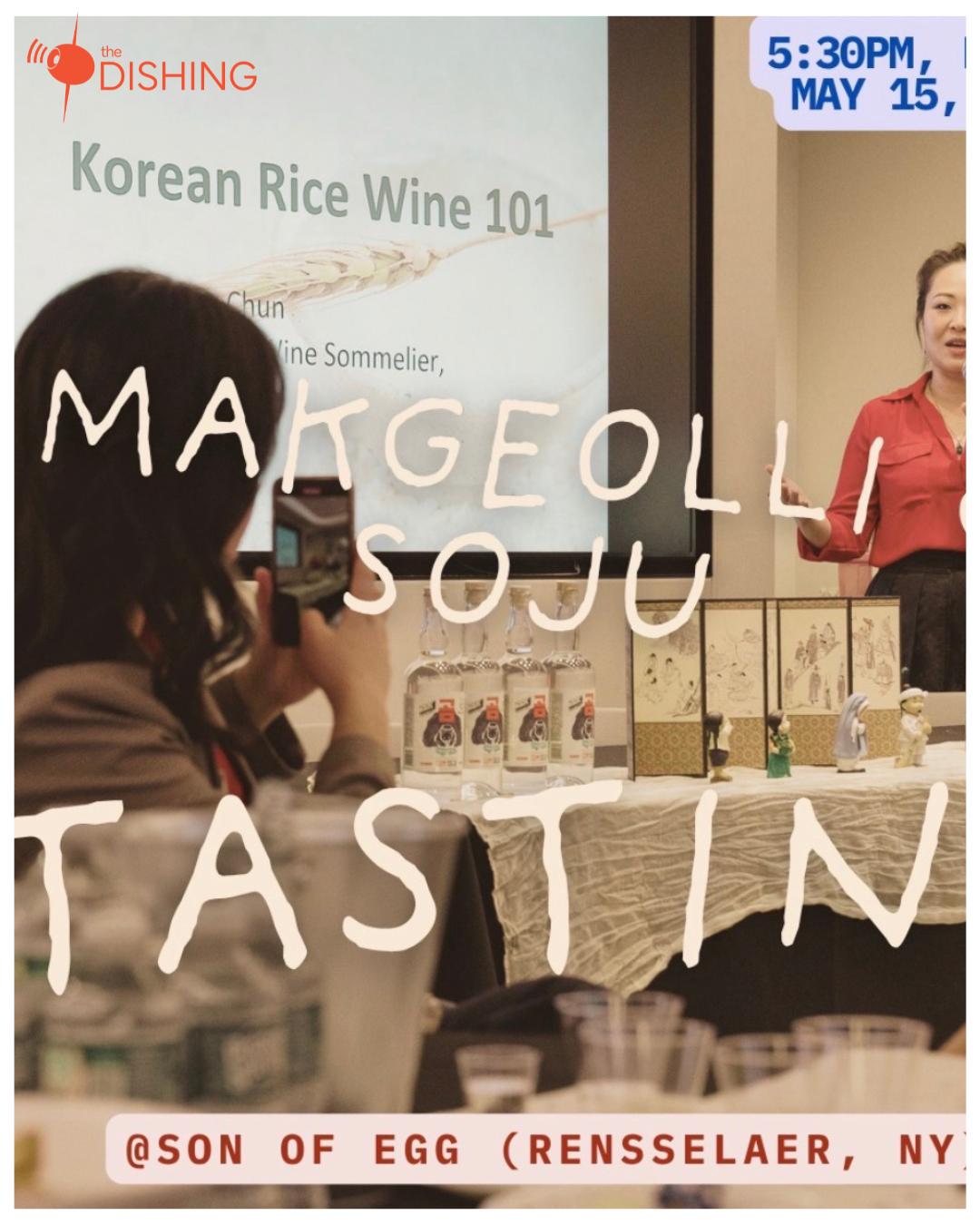 MAKGEOLLI TASTING with House of Jeon at Son of Egg, Rensselaer. (DISHING COLLAB)